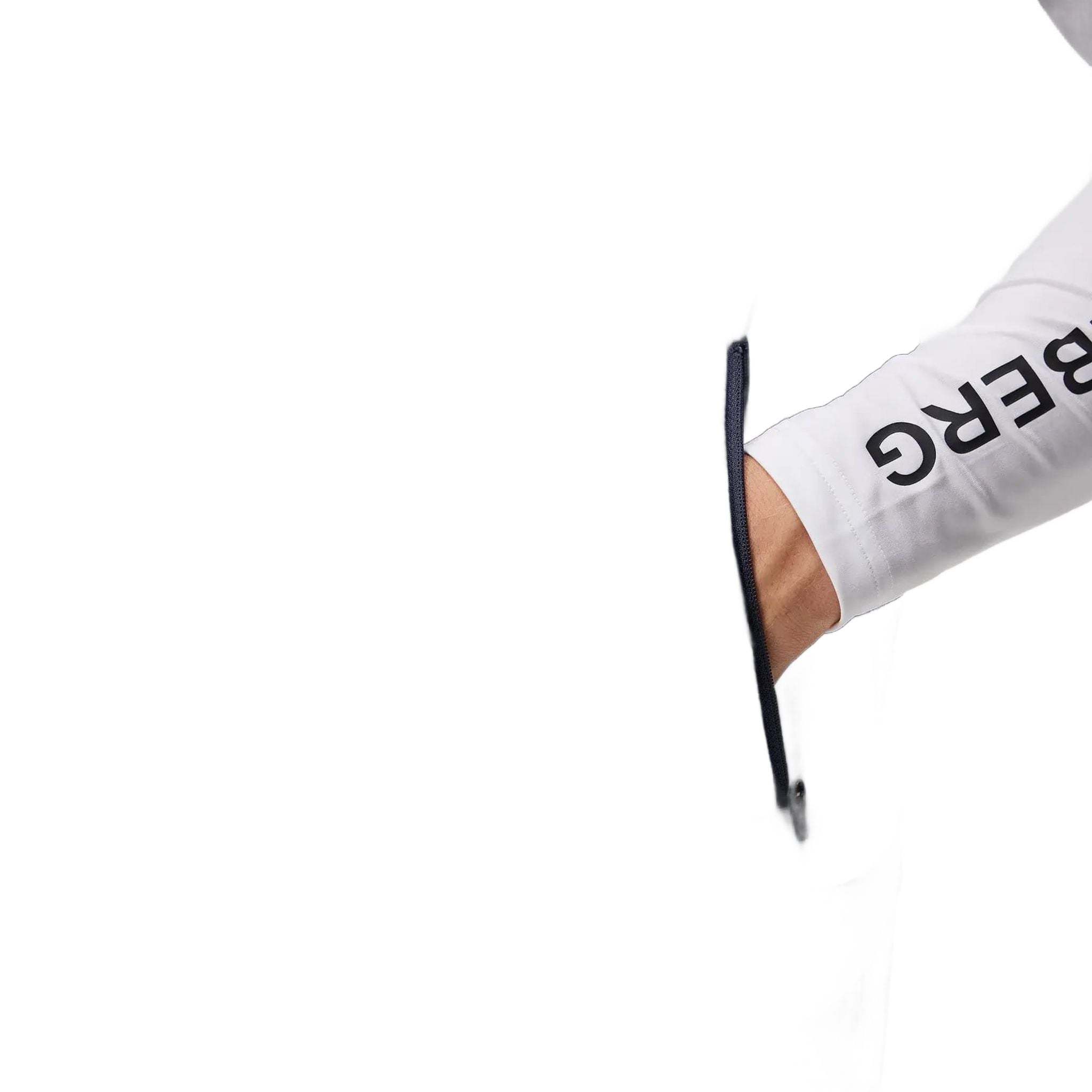 Gilet ibrido trapuntato J. Lindeberg da uomo