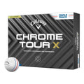 Palline da golf Callaway Chrome Soft Tour X Triple Track [confezione da 12] (2024)
