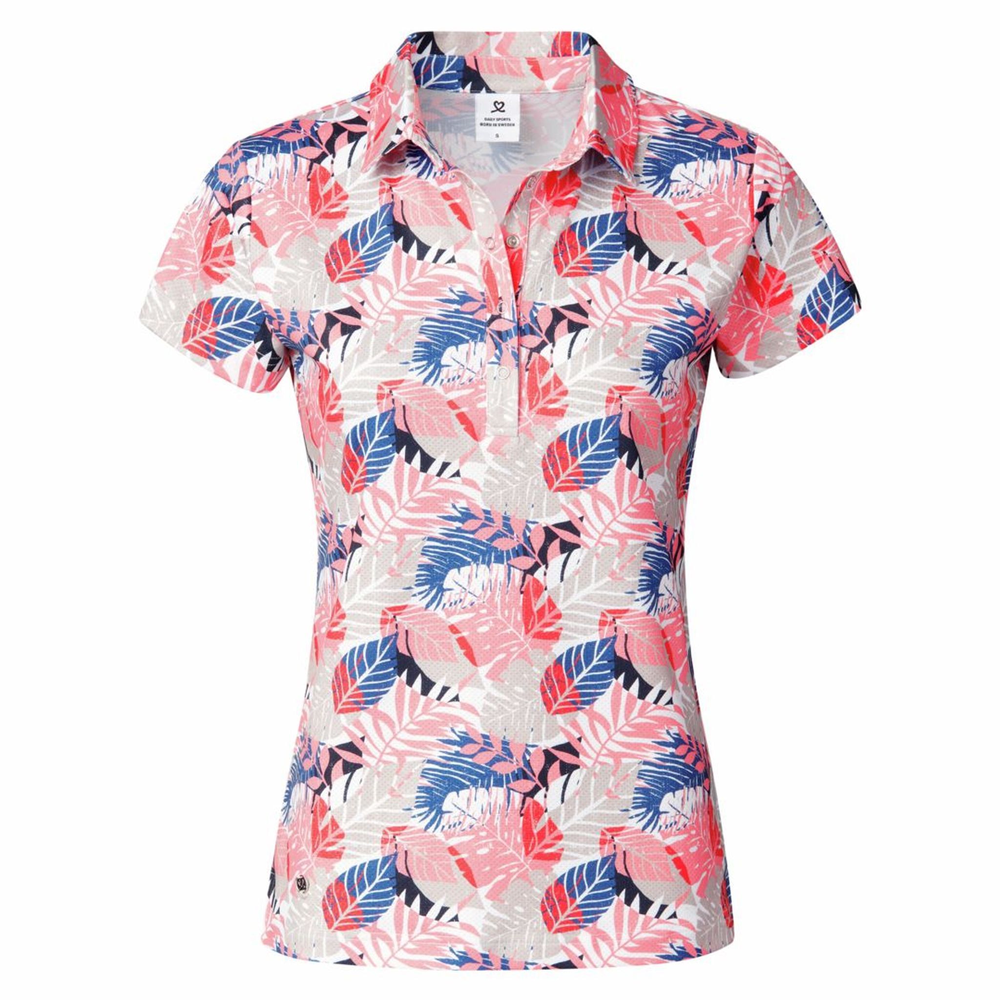 Polo da golf a maniche corte con cappuccio Daily Sports Flair da donna
