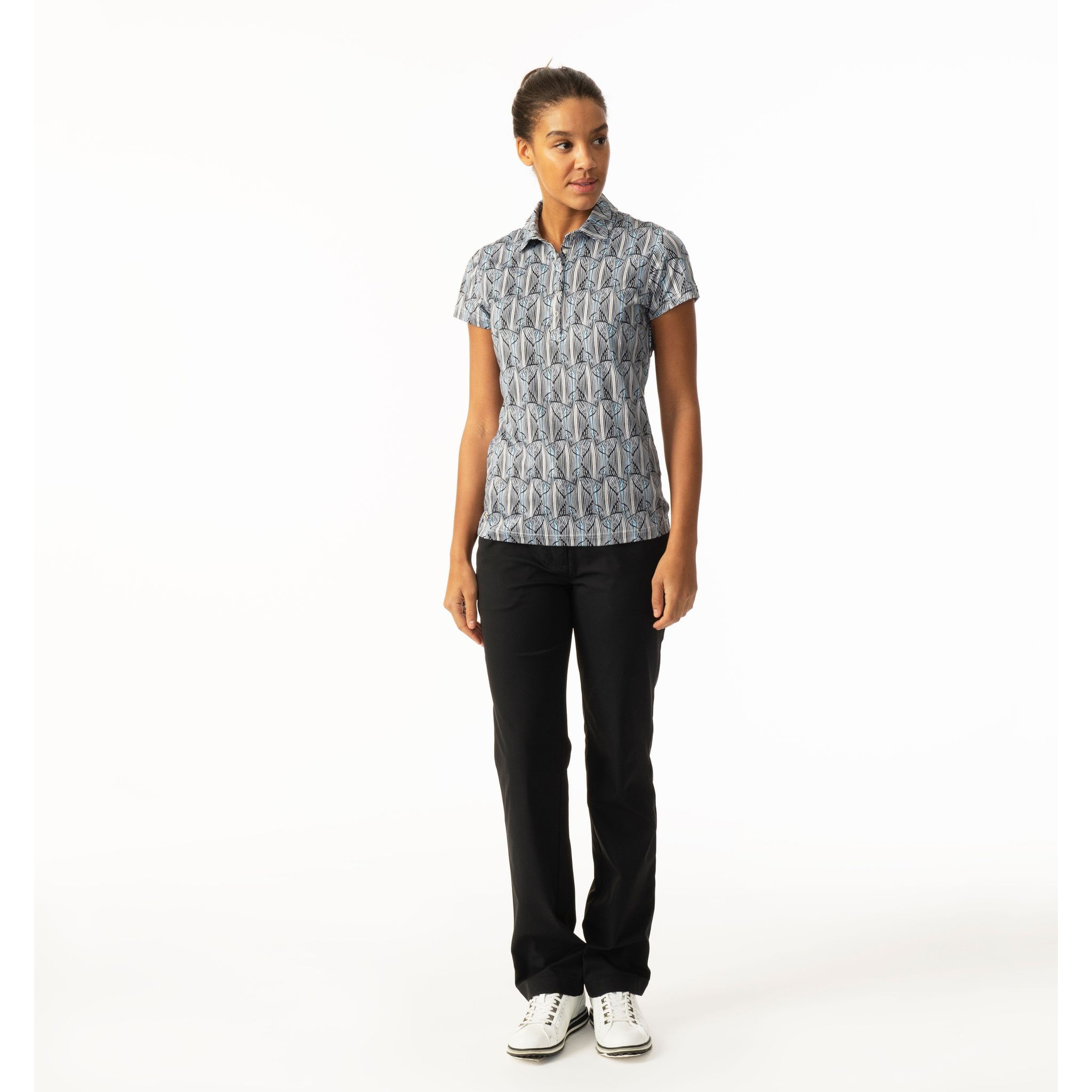 Polo da golf a maniche corte Ilma Cap Sleeve da donna Daily Sports