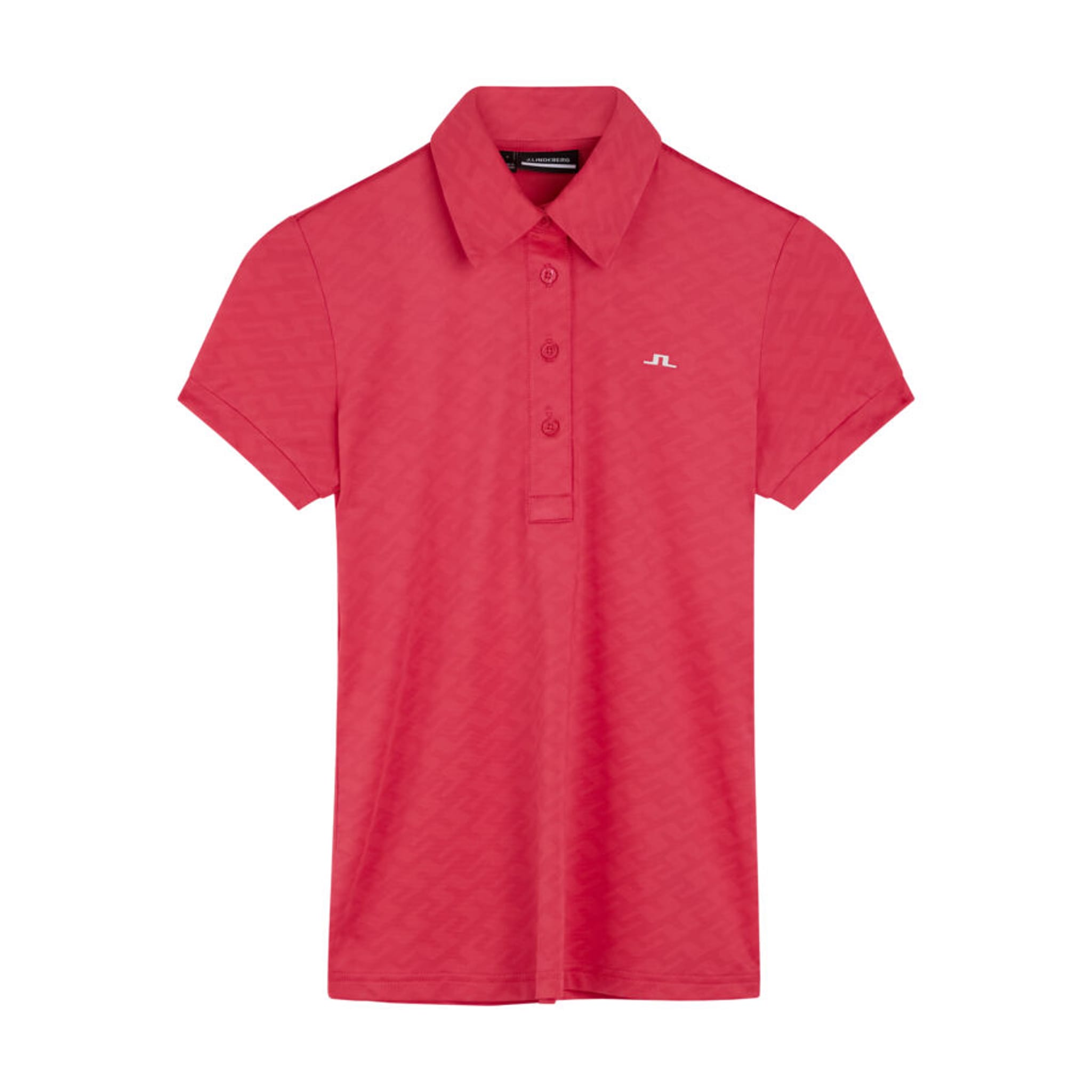 J. Lindeberg Alaya Jacquard Polo Shirt Donna