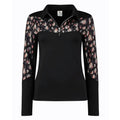 Polo sportiva giornaliera Bondy manica lunga donna nera L donna