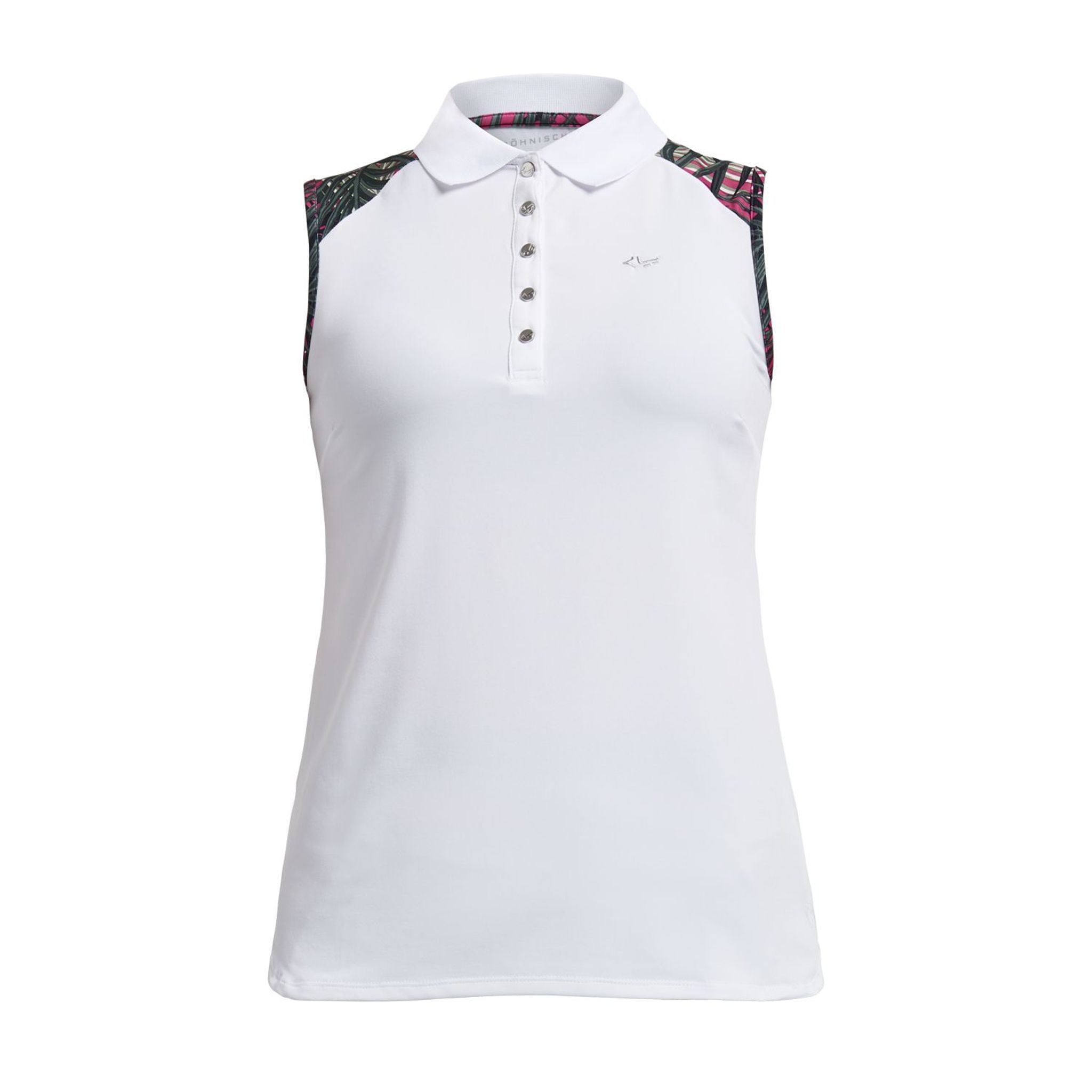 Röhnisch Element SL Polo Palm Fuchsia L da donna