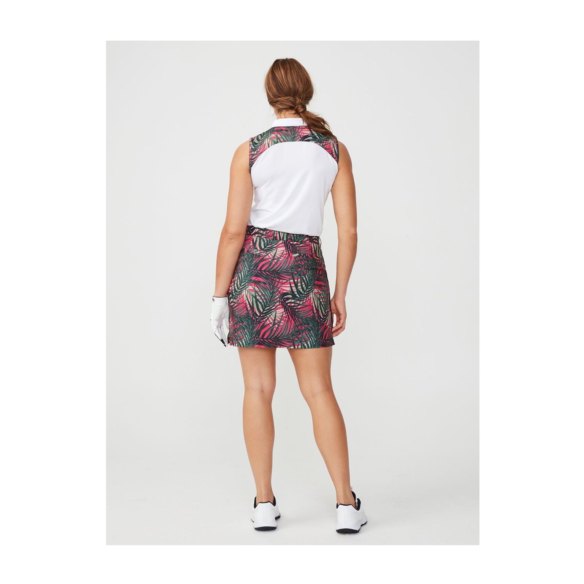 Röhnisch Element SL Polo Palm Fuchsia L da donna