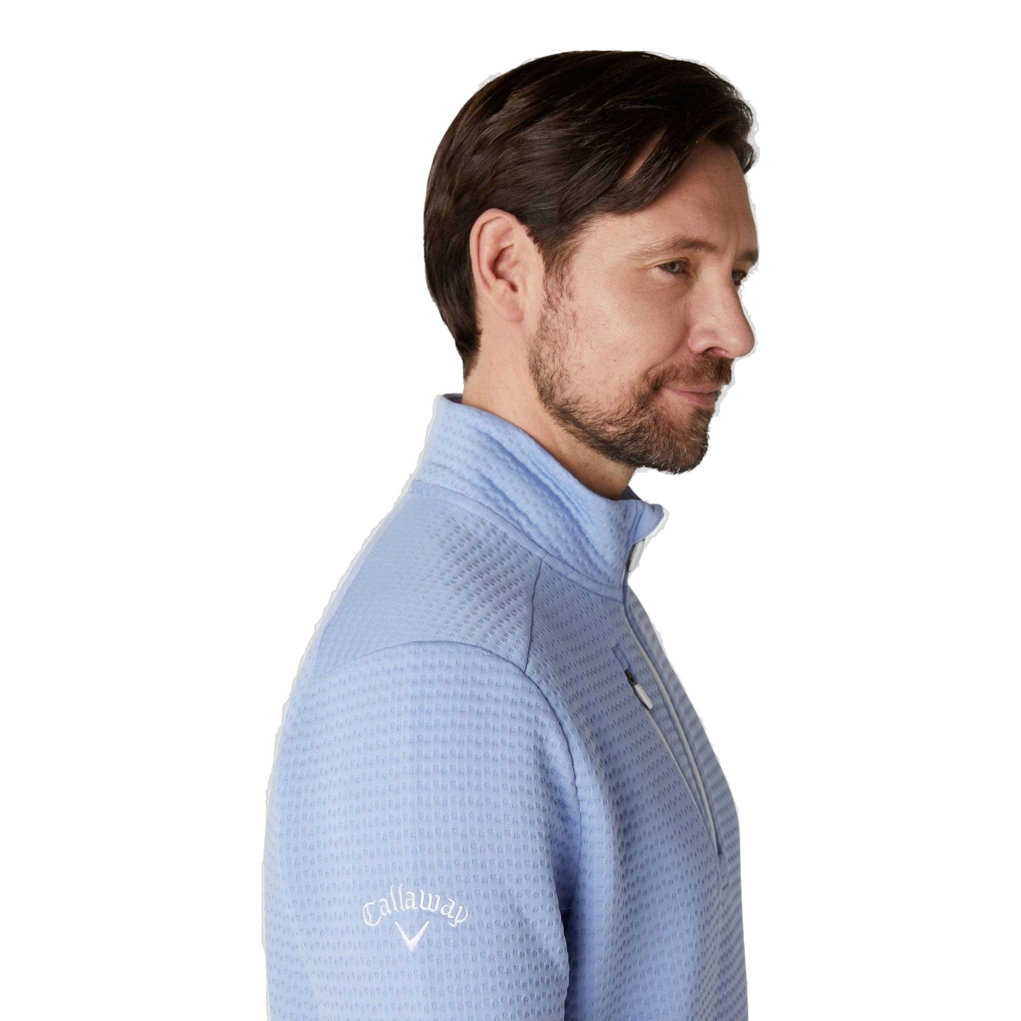 Pile Callaway Midweight Textured 1/4 Zip Uomo