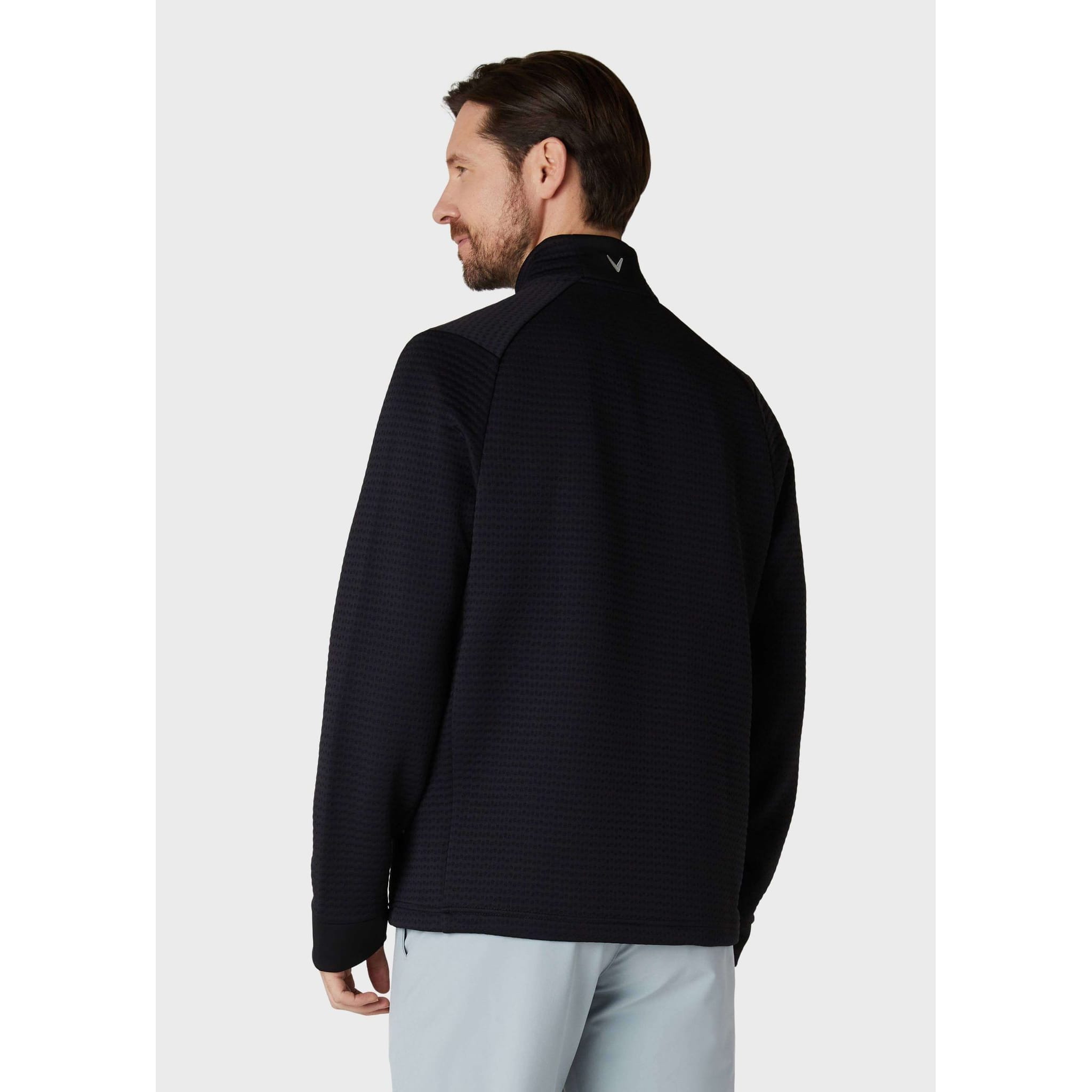 Pile Callaway Midweight Textured 1/4 Zip Uomo