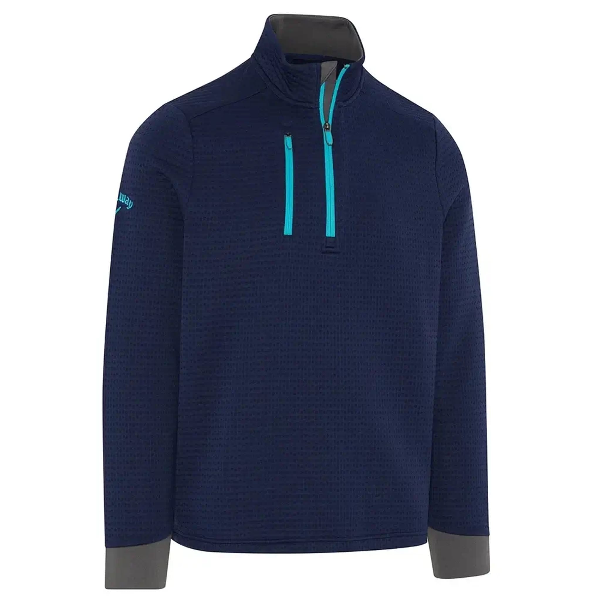 Pile Callaway Midweight Textured 1/4 Zip Uomo
