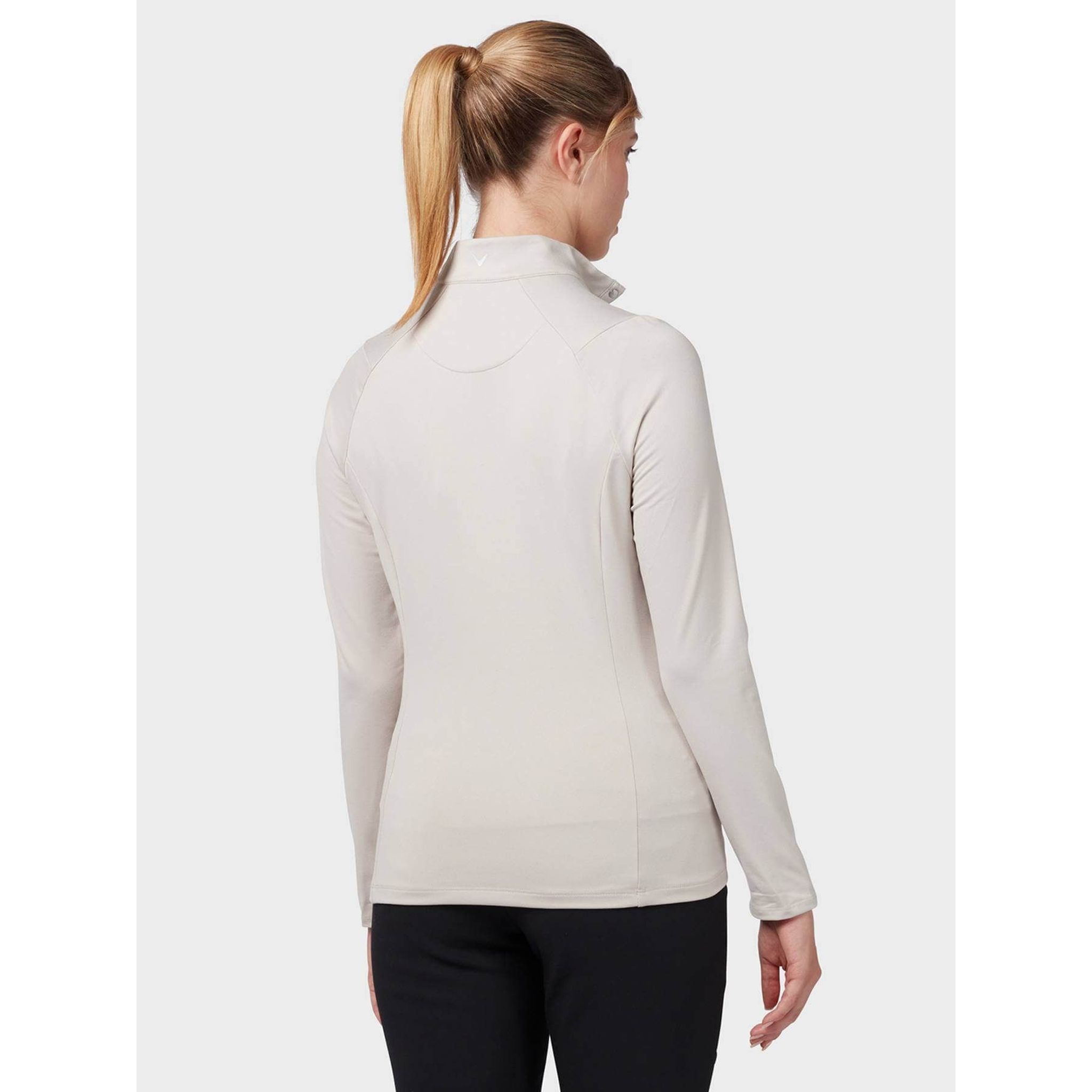 Polo in pile termico Callaway LS da donna