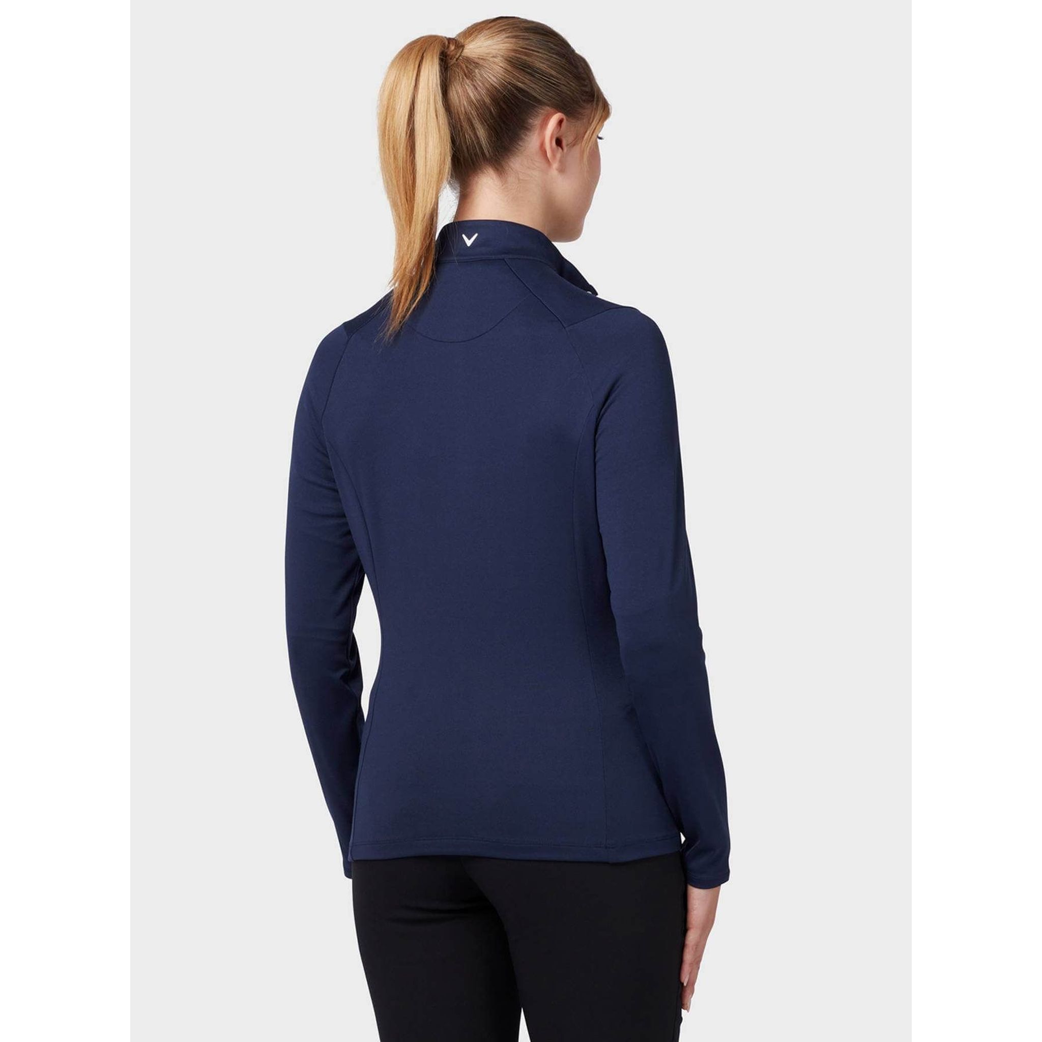 Polo in pile termico Callaway LS da donna