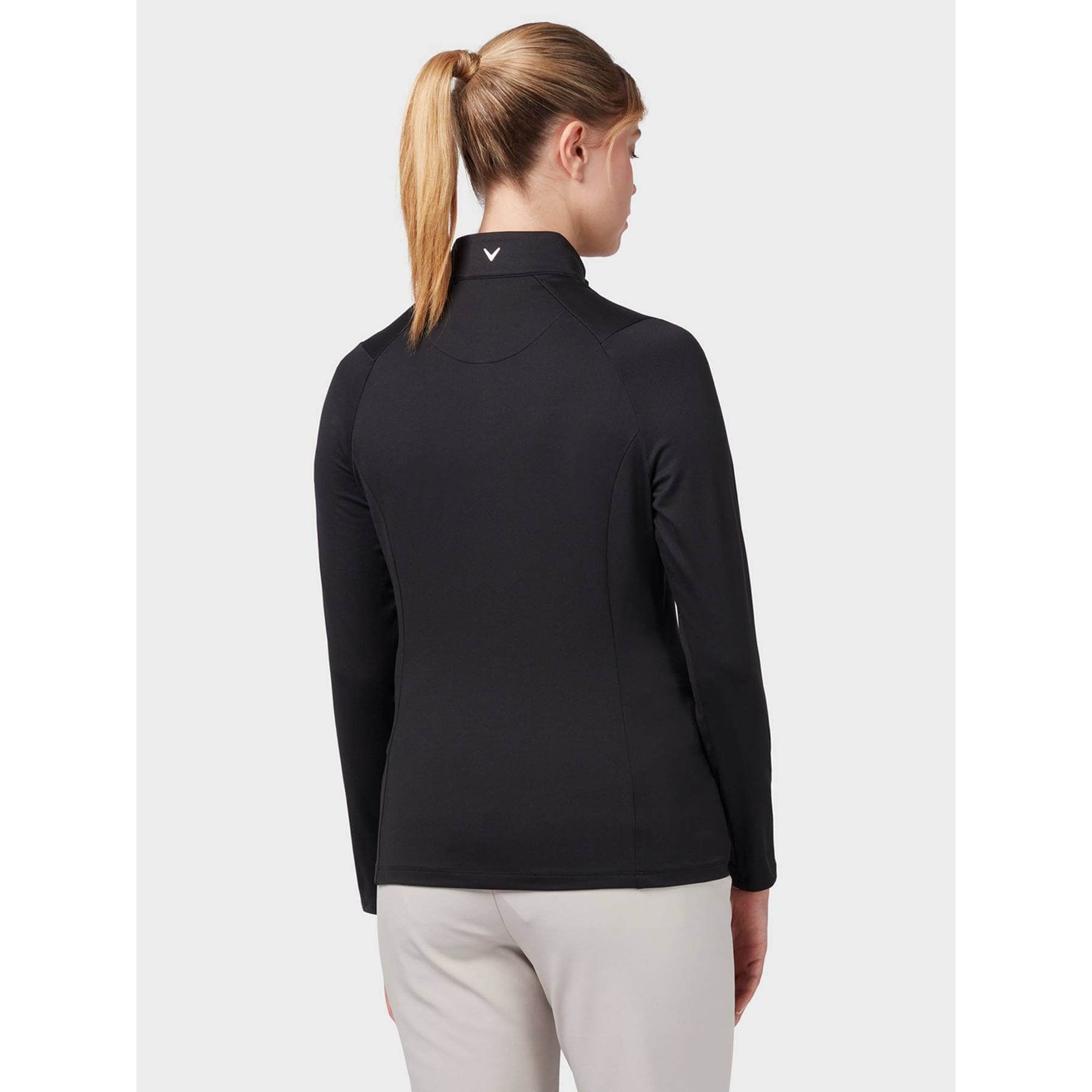 Polo in pile termico Callaway LS da donna