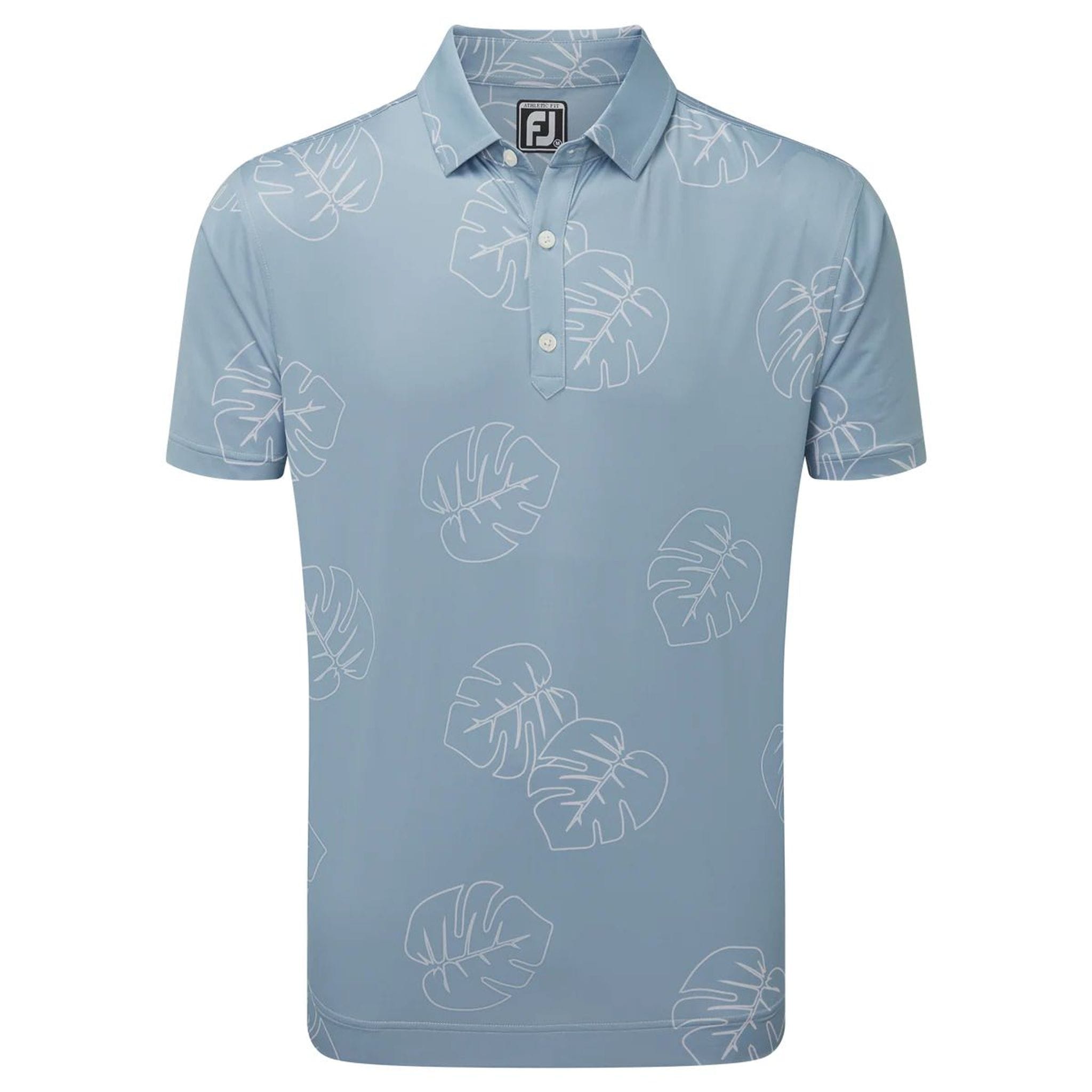 Polo da uomo Footjoy Jungle Leave Pique