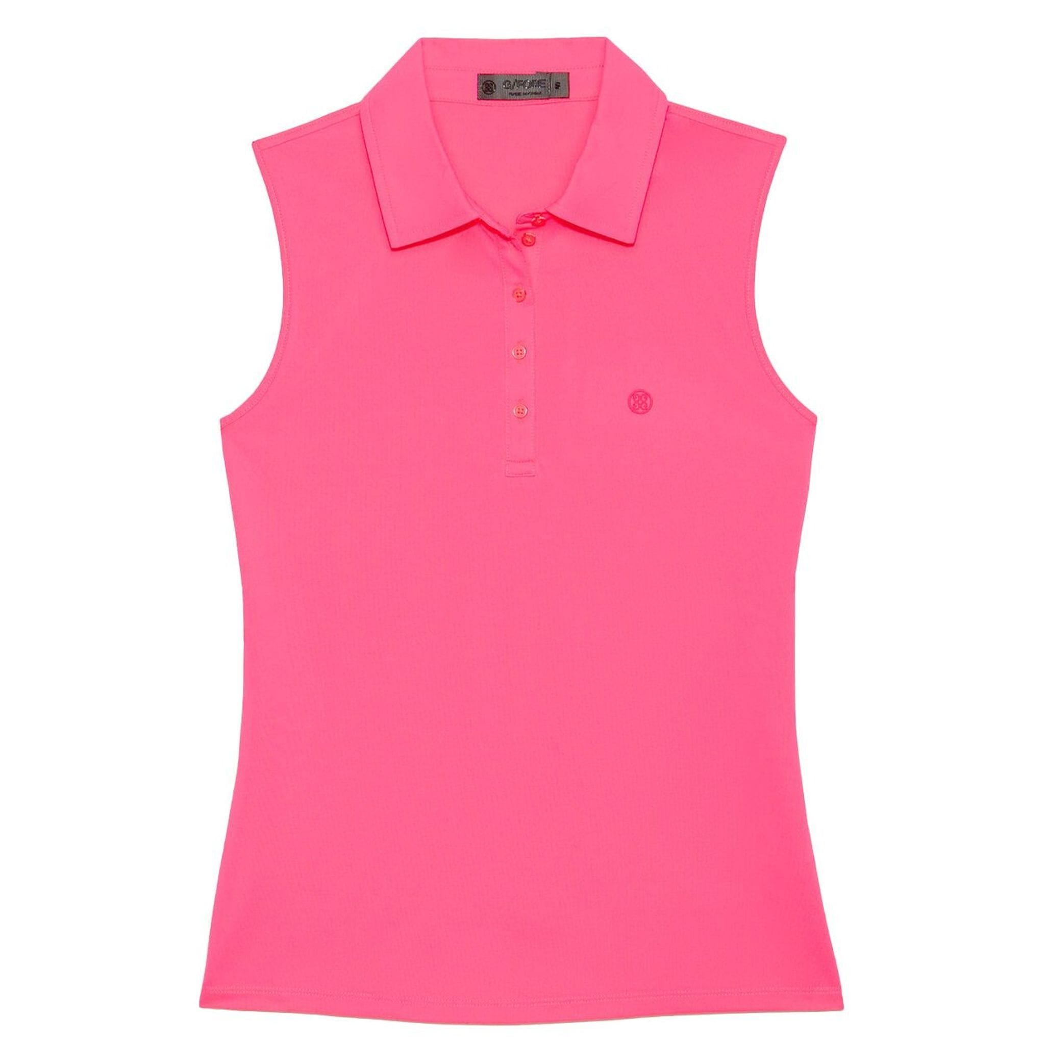 GFORE Knock Out Polo Shirt senza maniche da donna