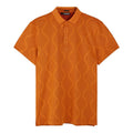 Polo da uomo J. Lindeberg Mat Jacquard Regular Fit