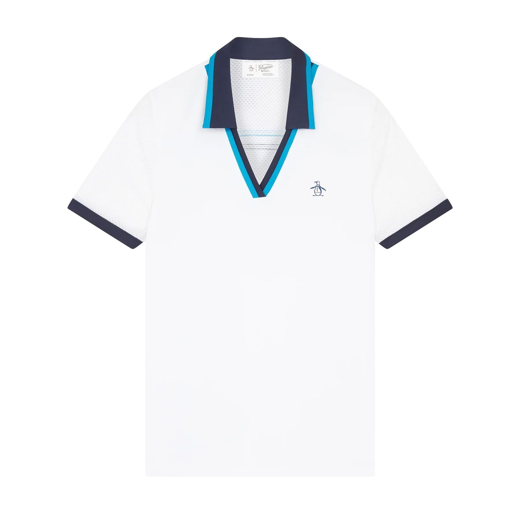Polo da golf in maglia originale Penguin da uomo