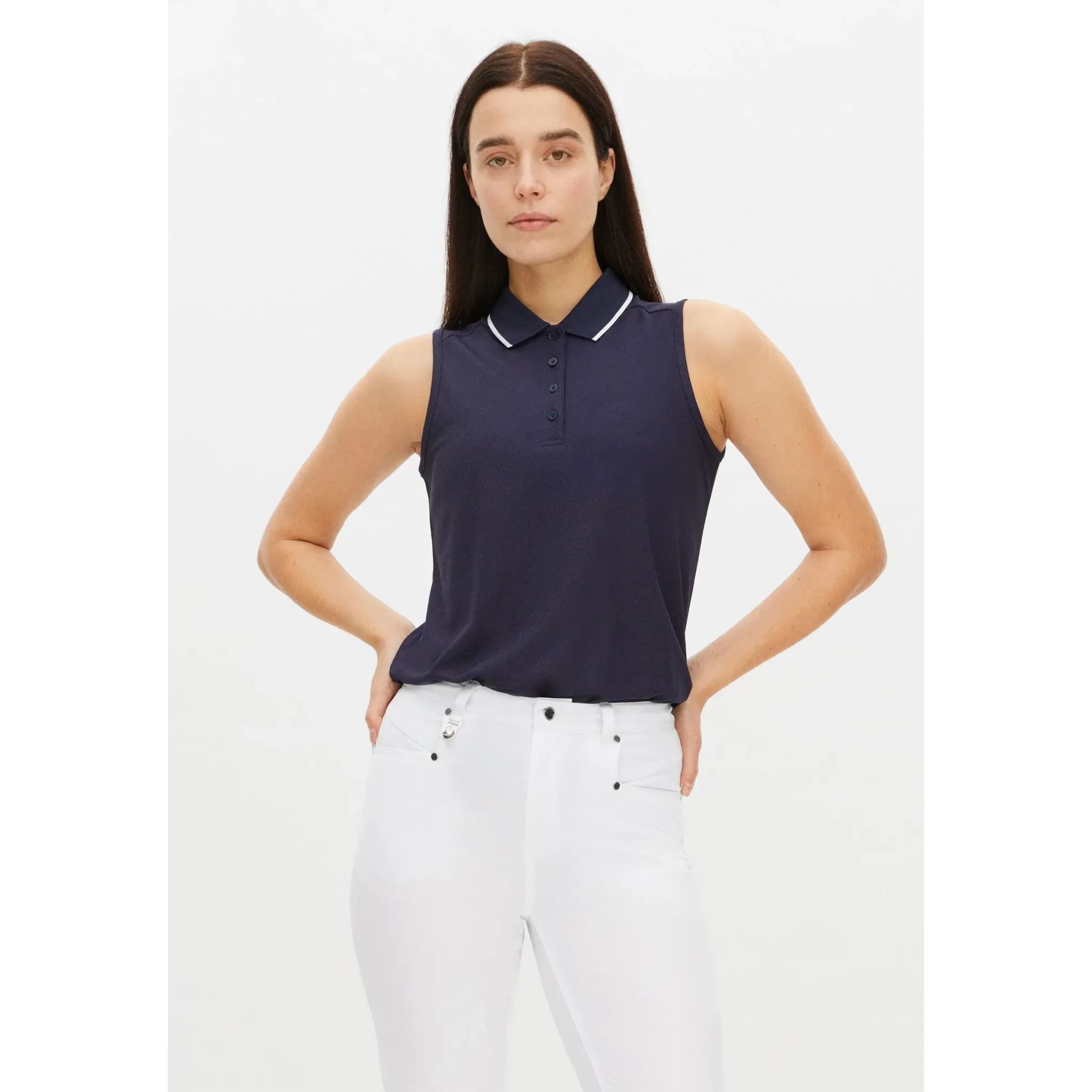 Polo senza maniche Röhnisch Miriam da donna