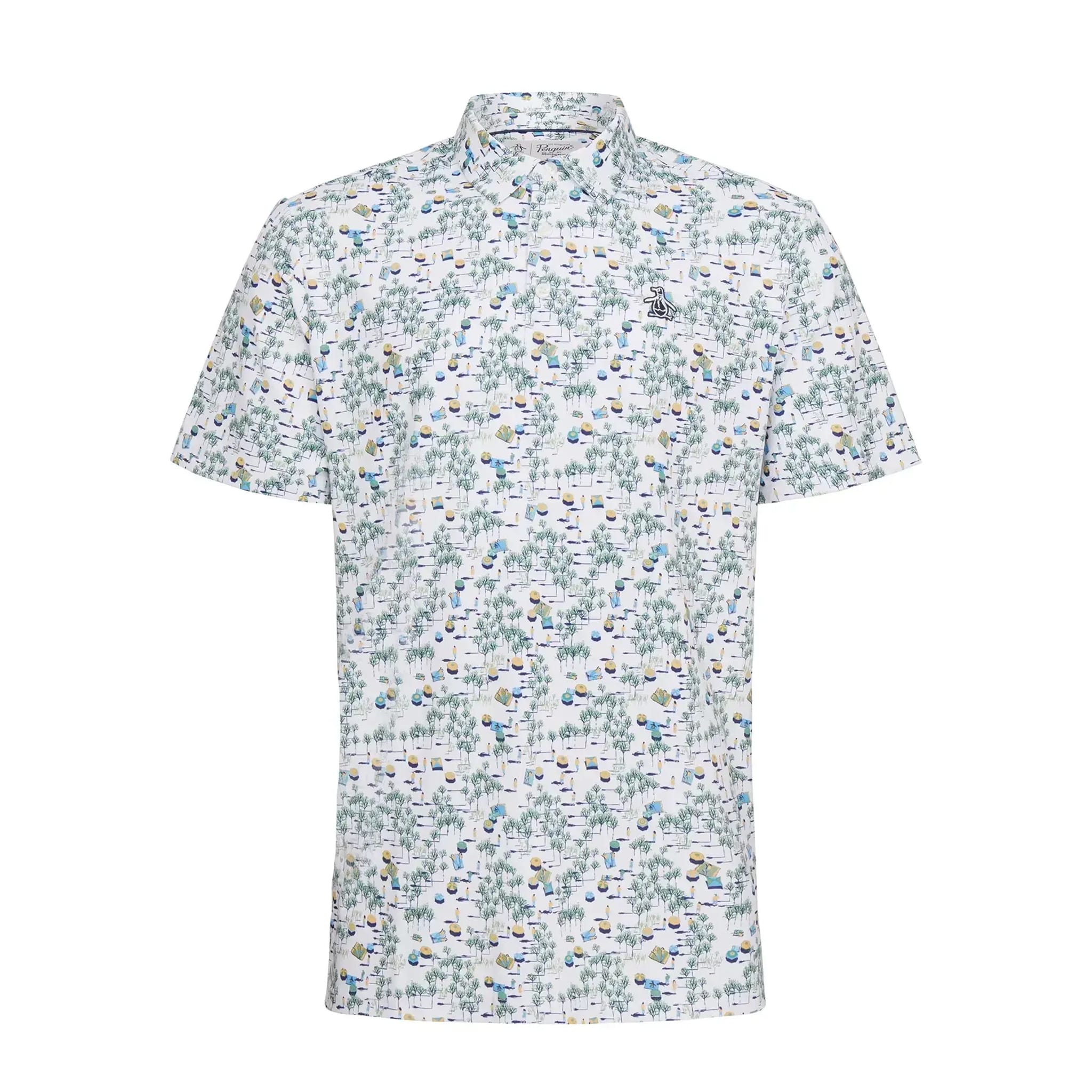 Maglietta da golf originale Penguin Pete's In The Park da uomo