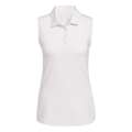 Adidas Solid Polo Shirt senza maniche da donna