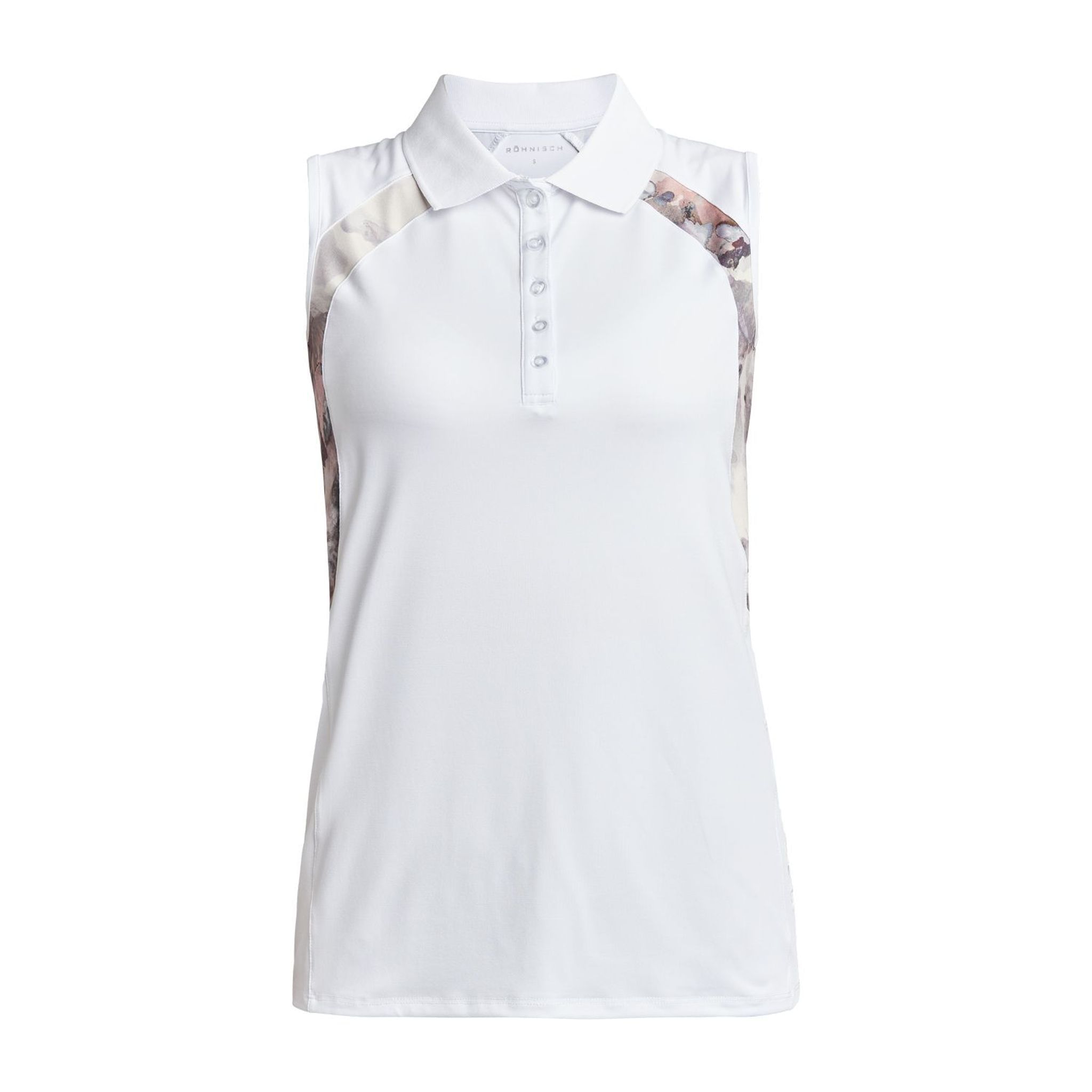 Röhnisch Polo Sophie senza maniche W Nude Aqurelle L da donna