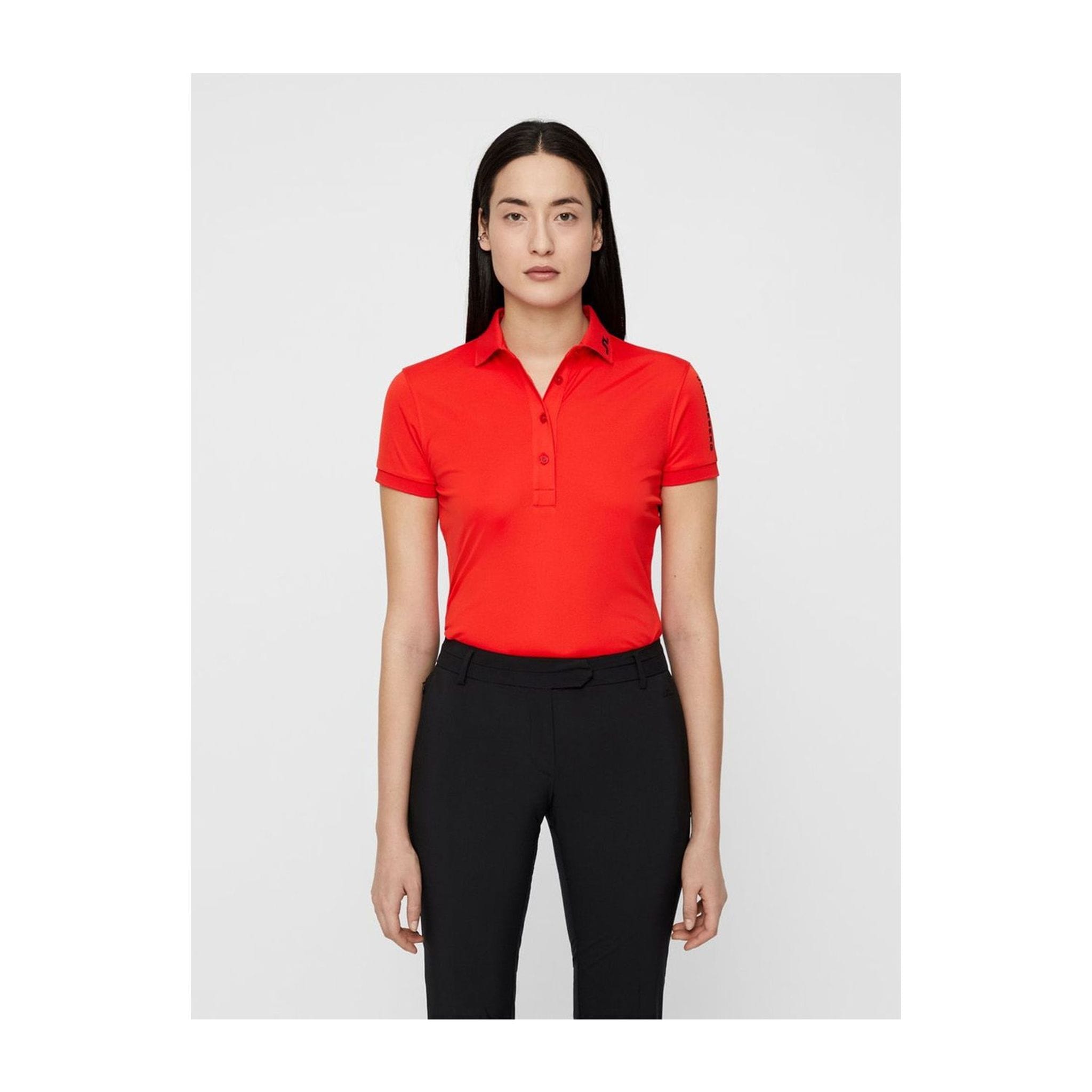 Polo da donna in jersey TX slim Tech Tour J. Lindeberg