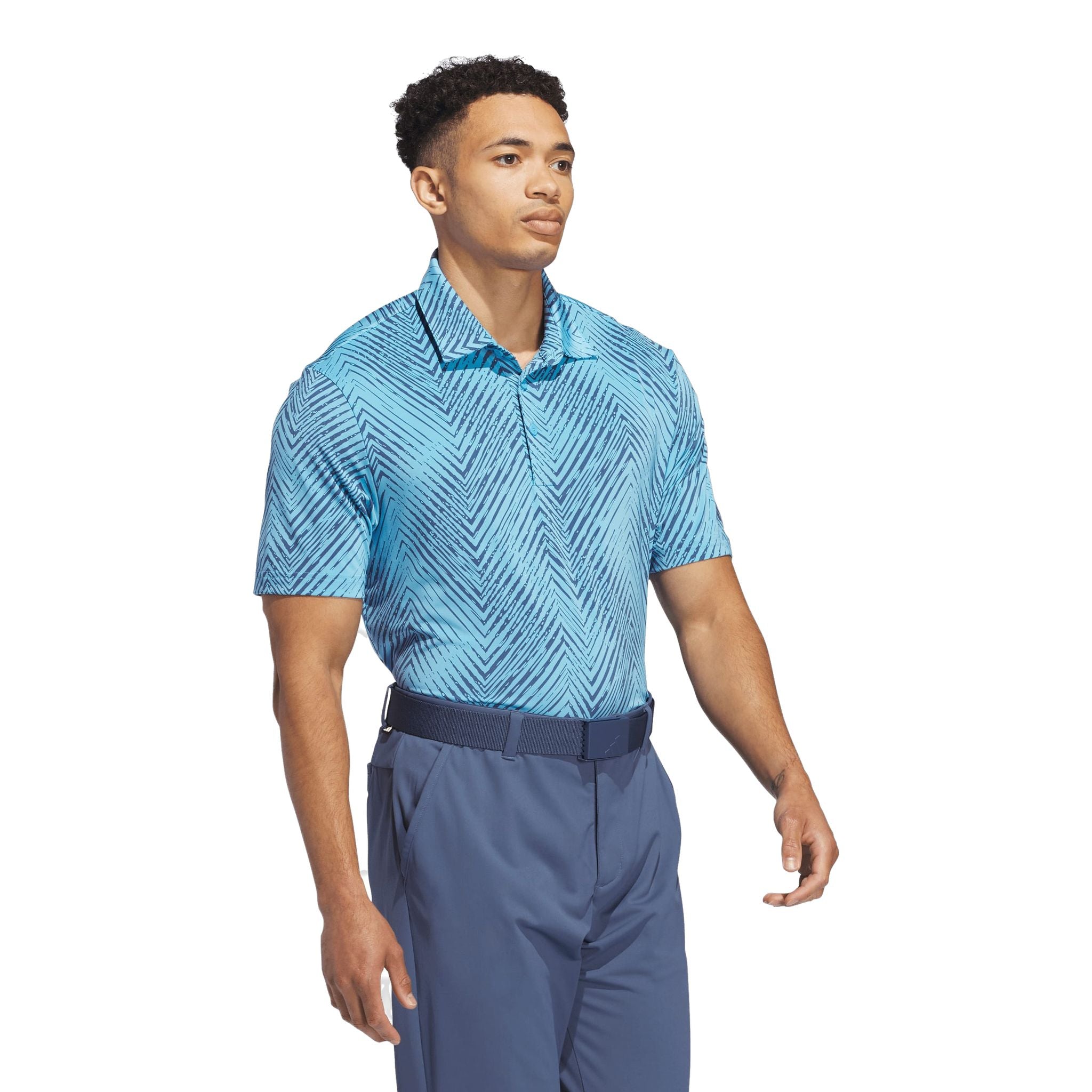 Polo da uomo Adidas Ultimate365 Allover Print