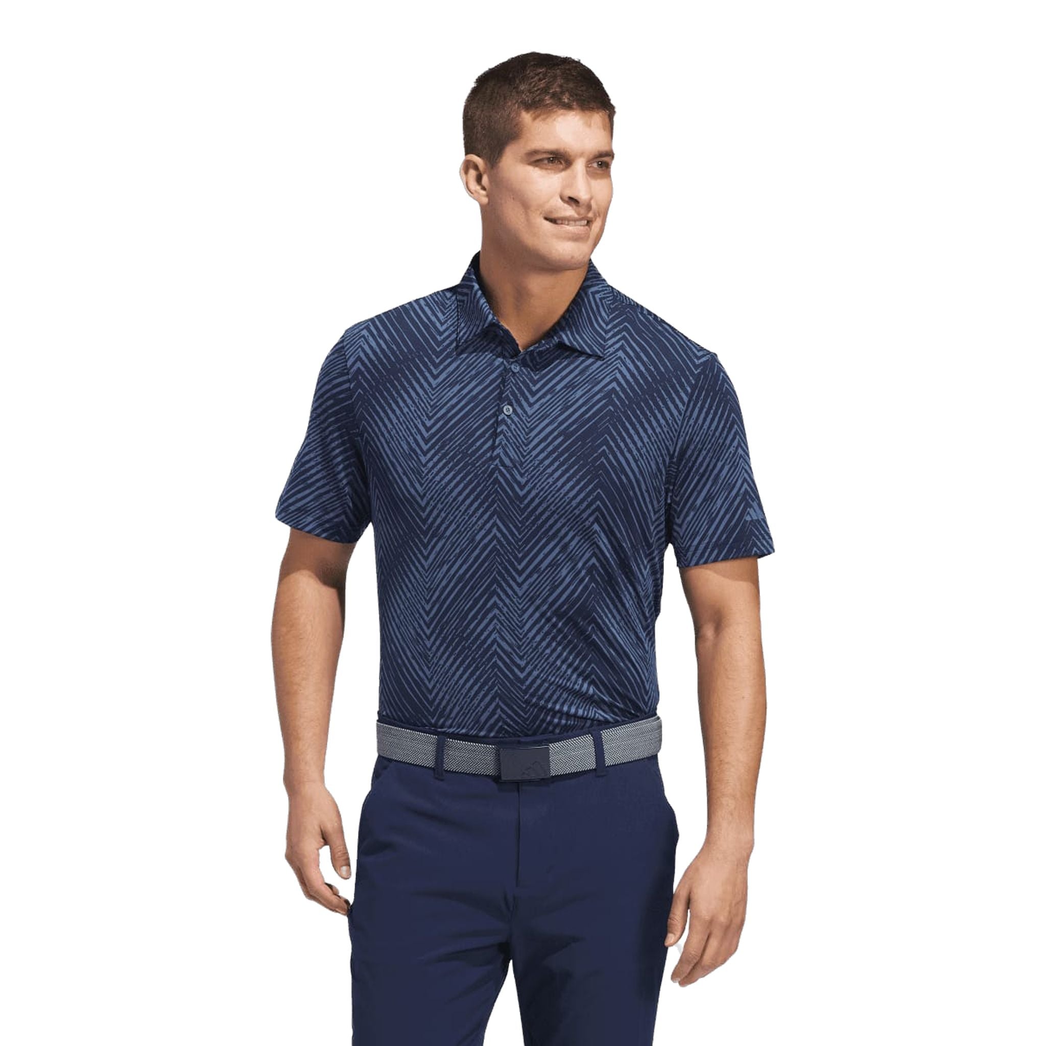 Polo da uomo Adidas Ultimate365 Allover Print