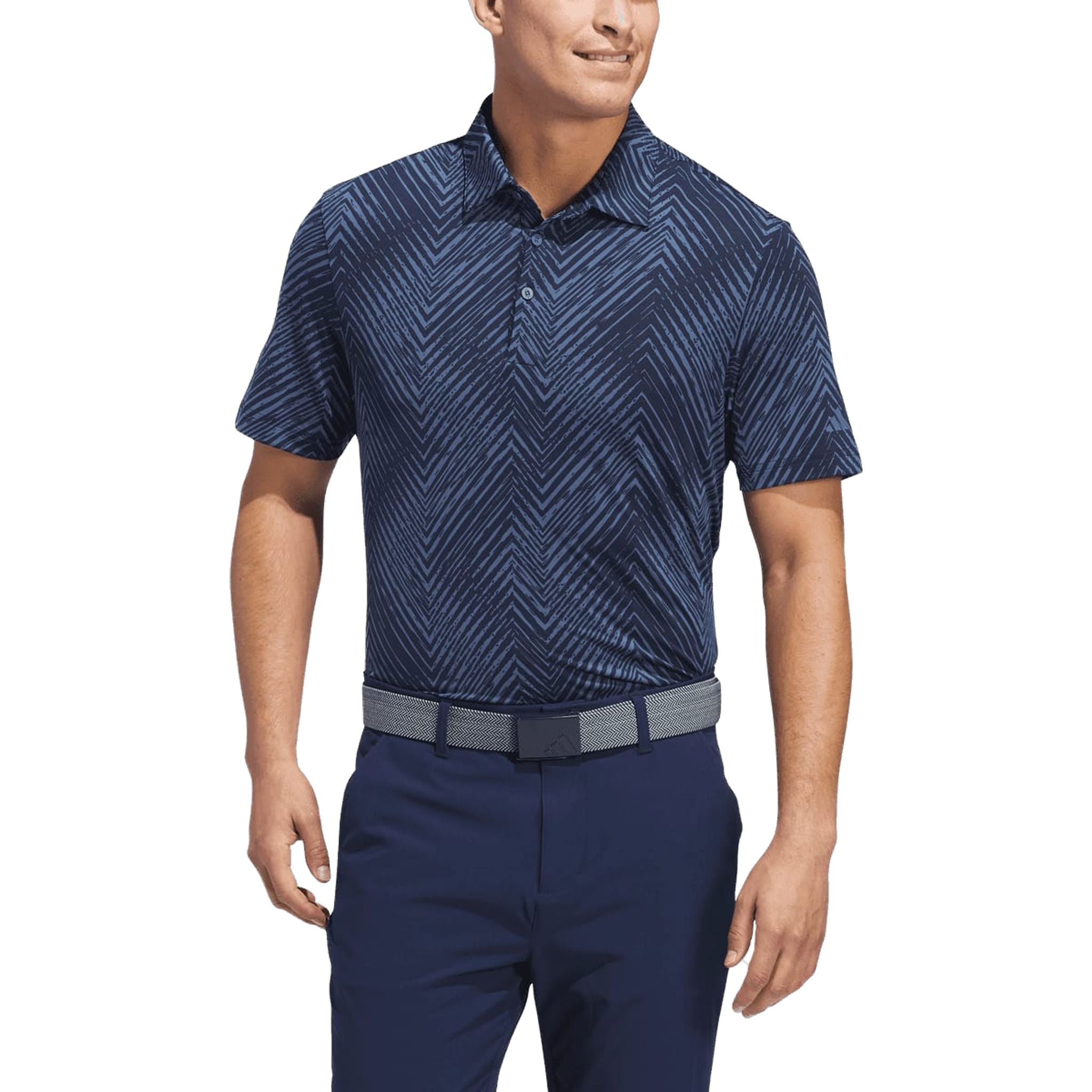Polo da uomo Adidas Ultimate365 Allover Print