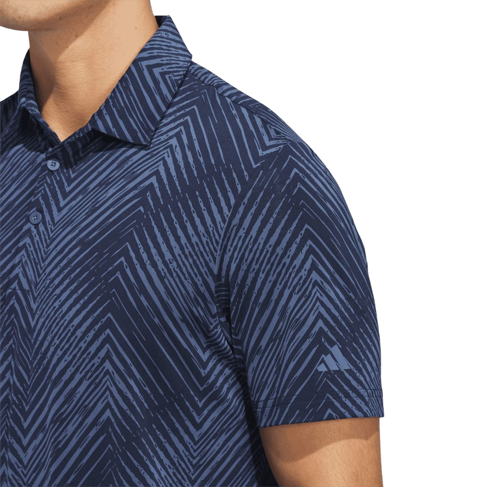 Polo da uomo Adidas Ultimate365 Allover Print
