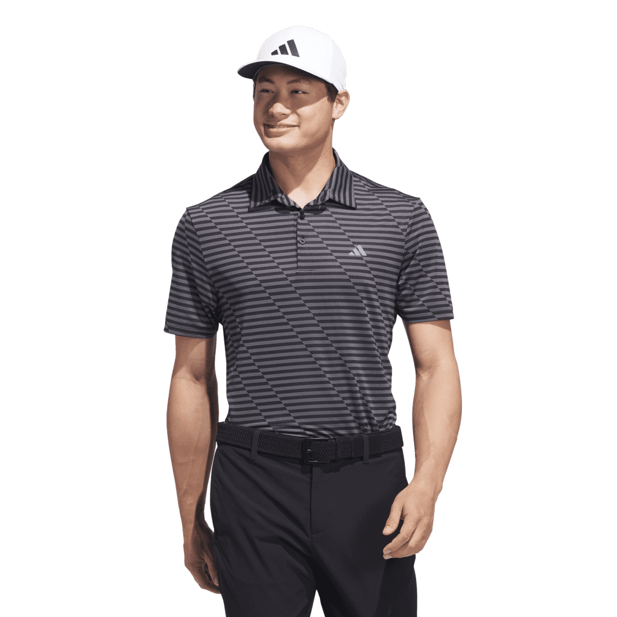 Polo da uomo Adidas Ultimate365 Mesh Print