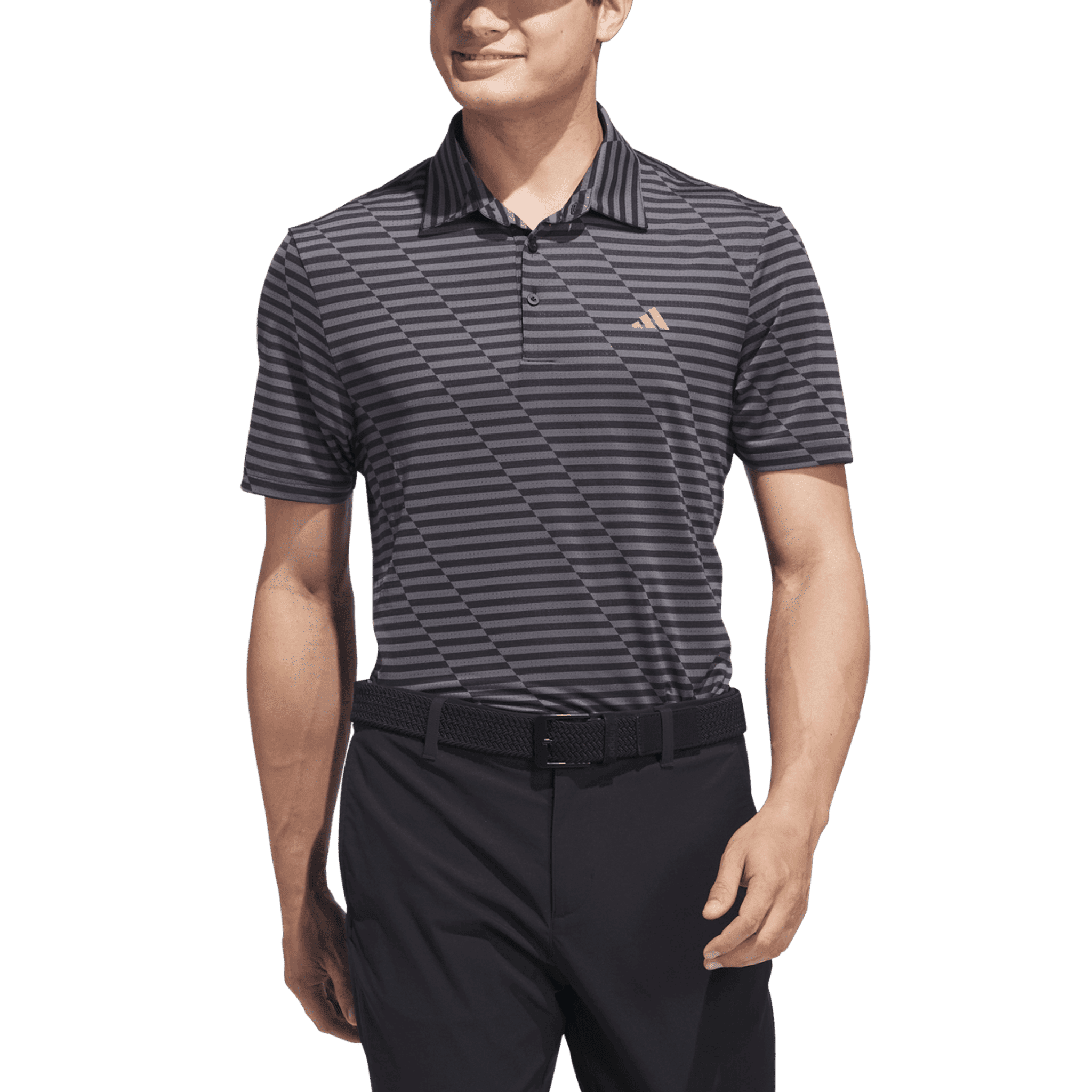 Polo da uomo Adidas Ultimate365 Mesh Print