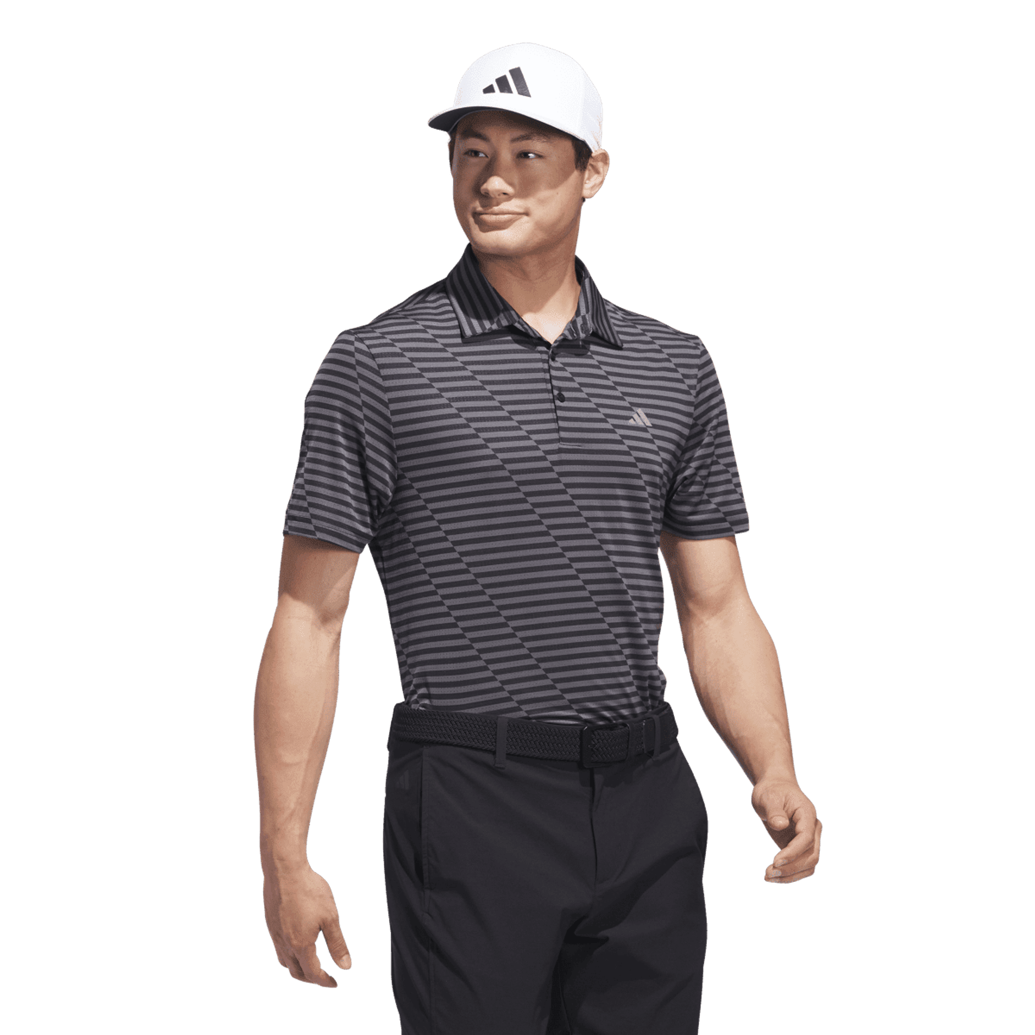Polo da uomo Adidas Ultimate365 Mesh Print