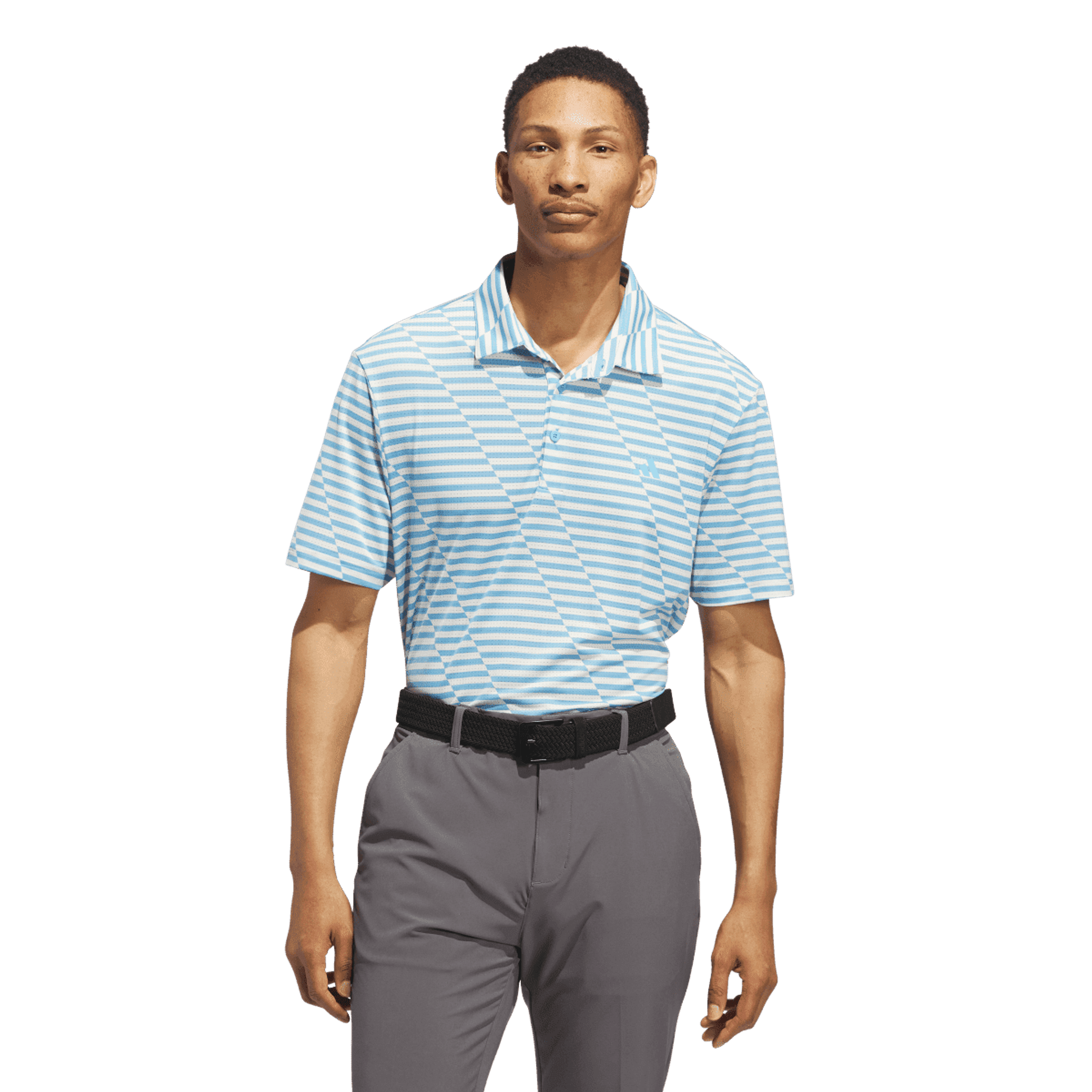 Polo da uomo Adidas Ultimate365 Mesh Print