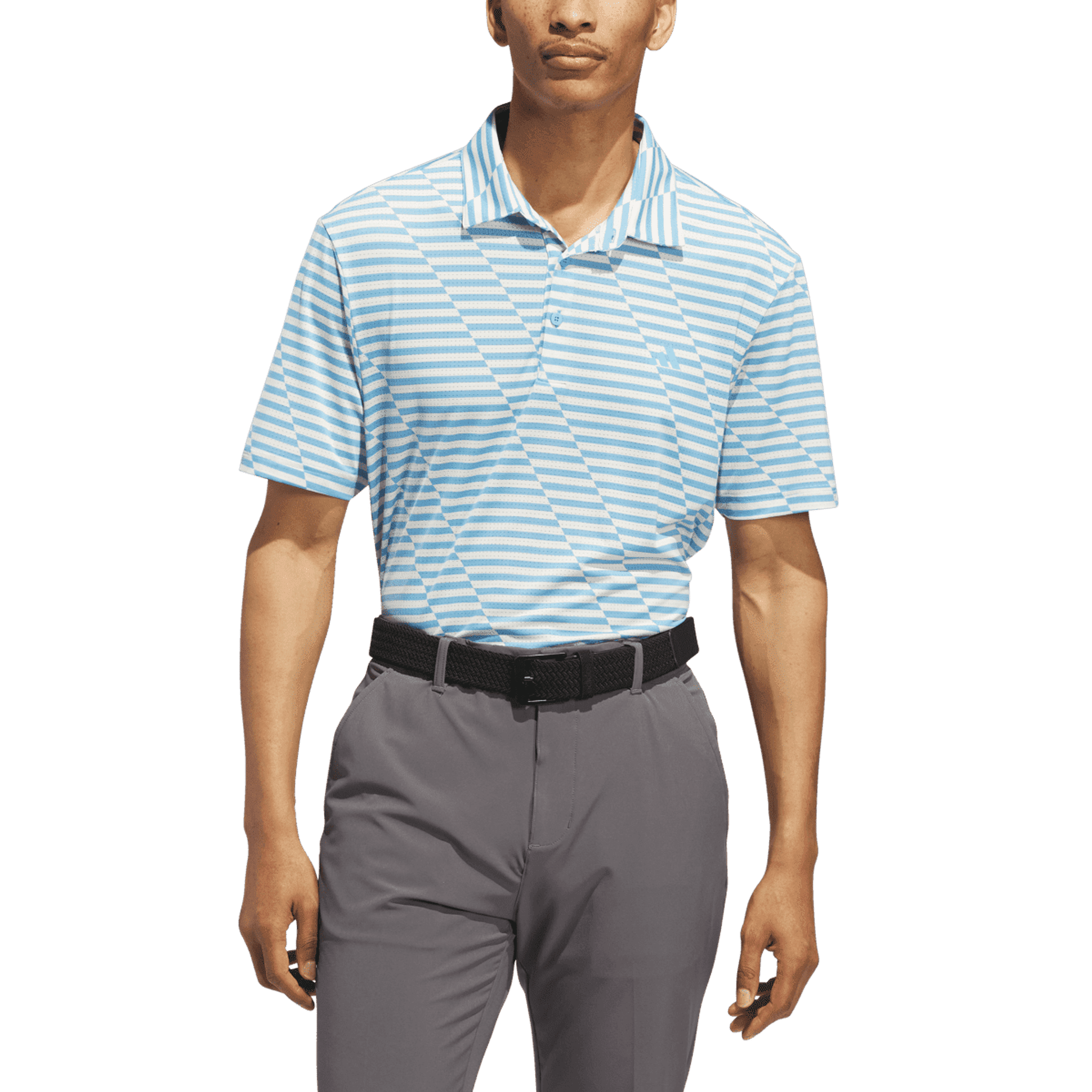 Polo da uomo Adidas Ultimate365 Mesh Print
