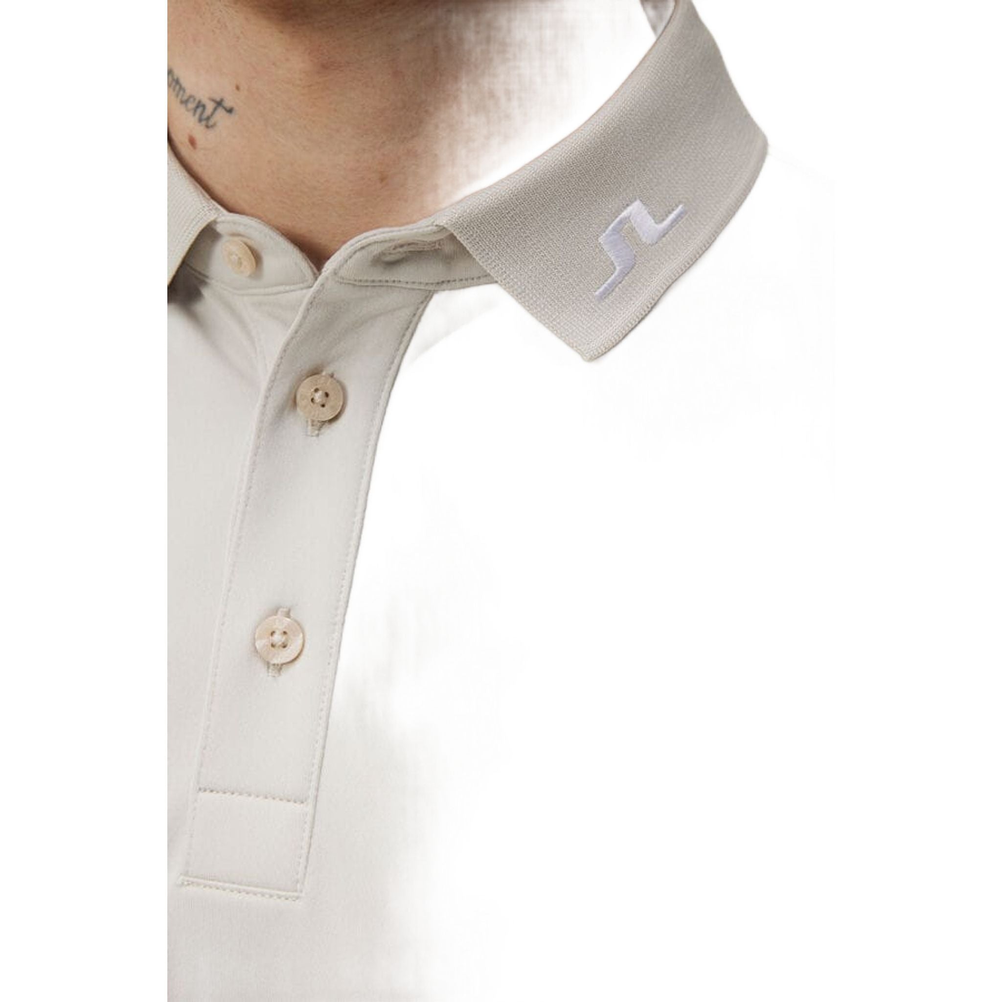 Polo da uomo con stampa vestibilità regolare J. Lindeberg KV