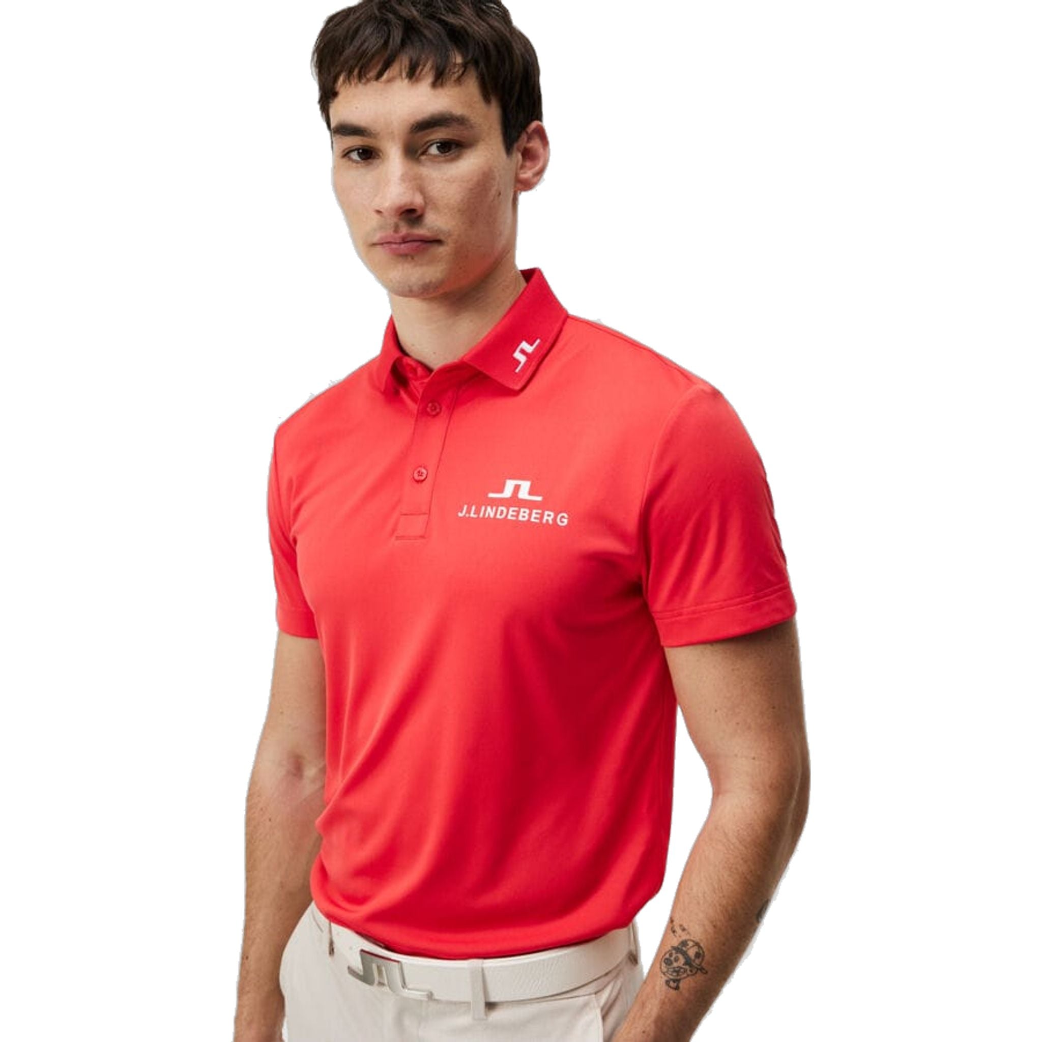 Polo da golf J. Lindeberg KV Tour Solid da uomo