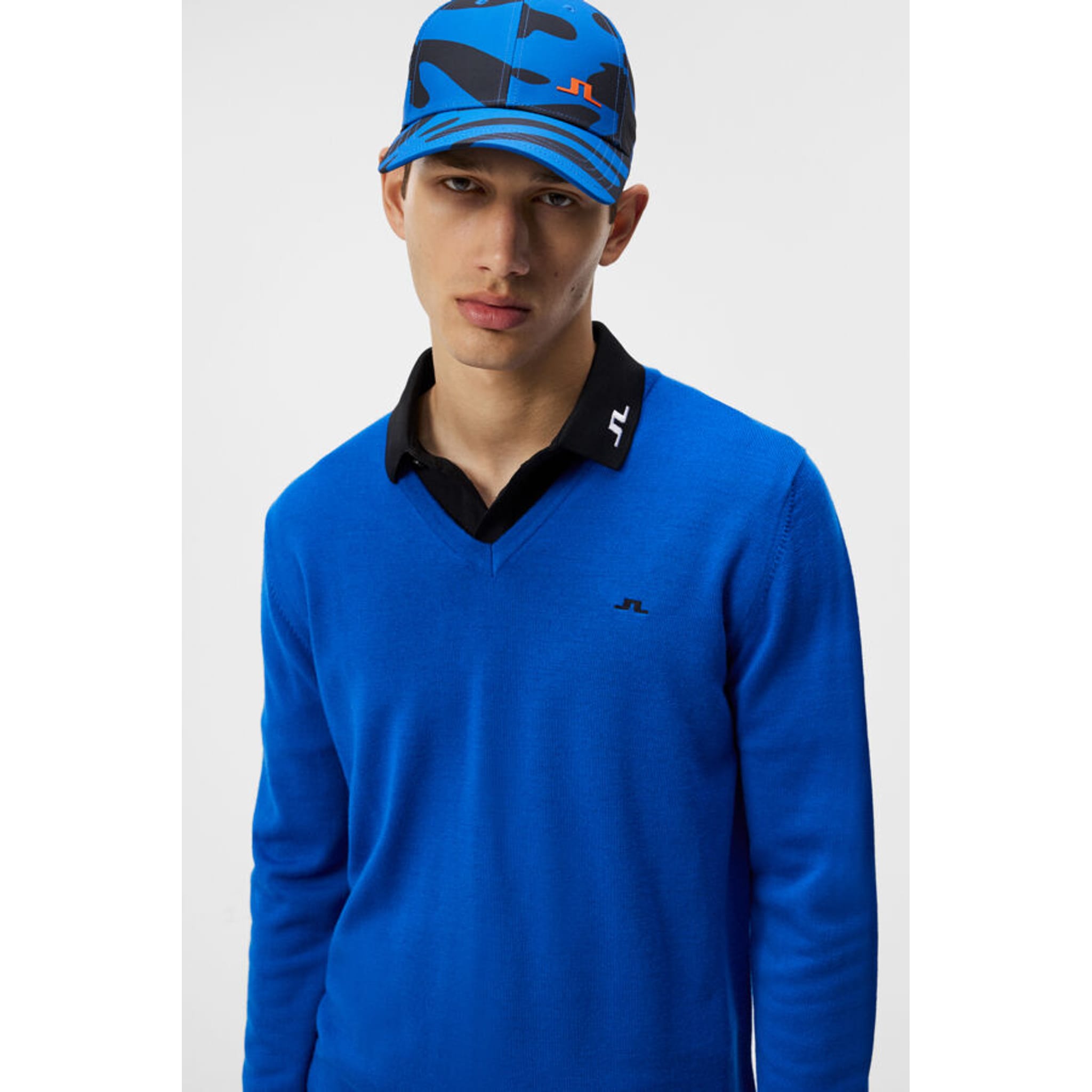 J. Lindeberg Lymann maglione lavorato a maglia da uomo