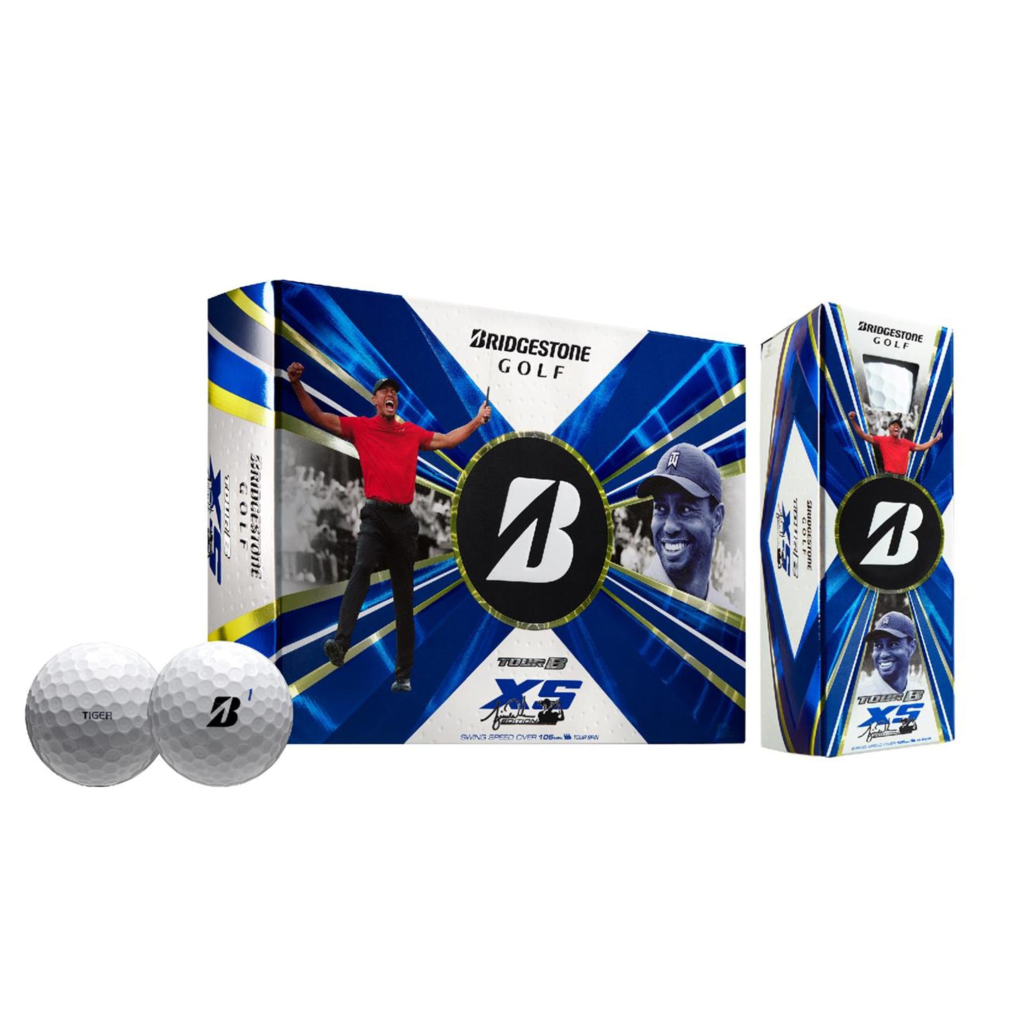Bridgestone Tour B XS (12 Stück) Golfbälle