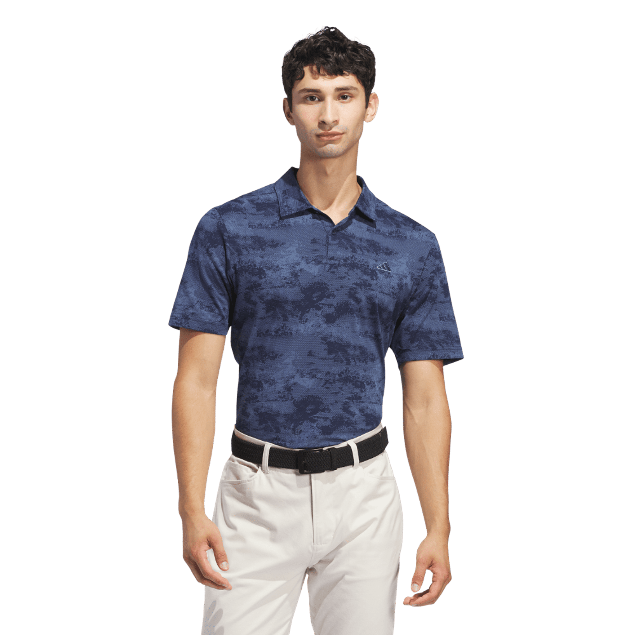 Polo Adidas Go-To stampata da uomo