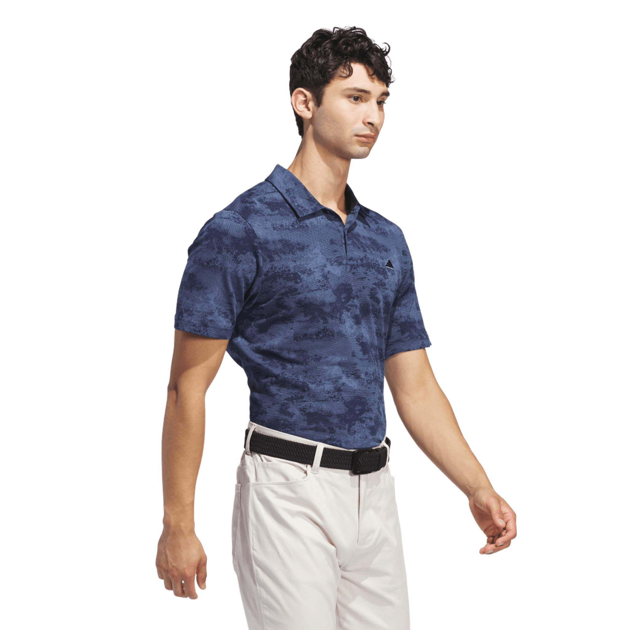 Polo Adidas Go-To stampata da uomo