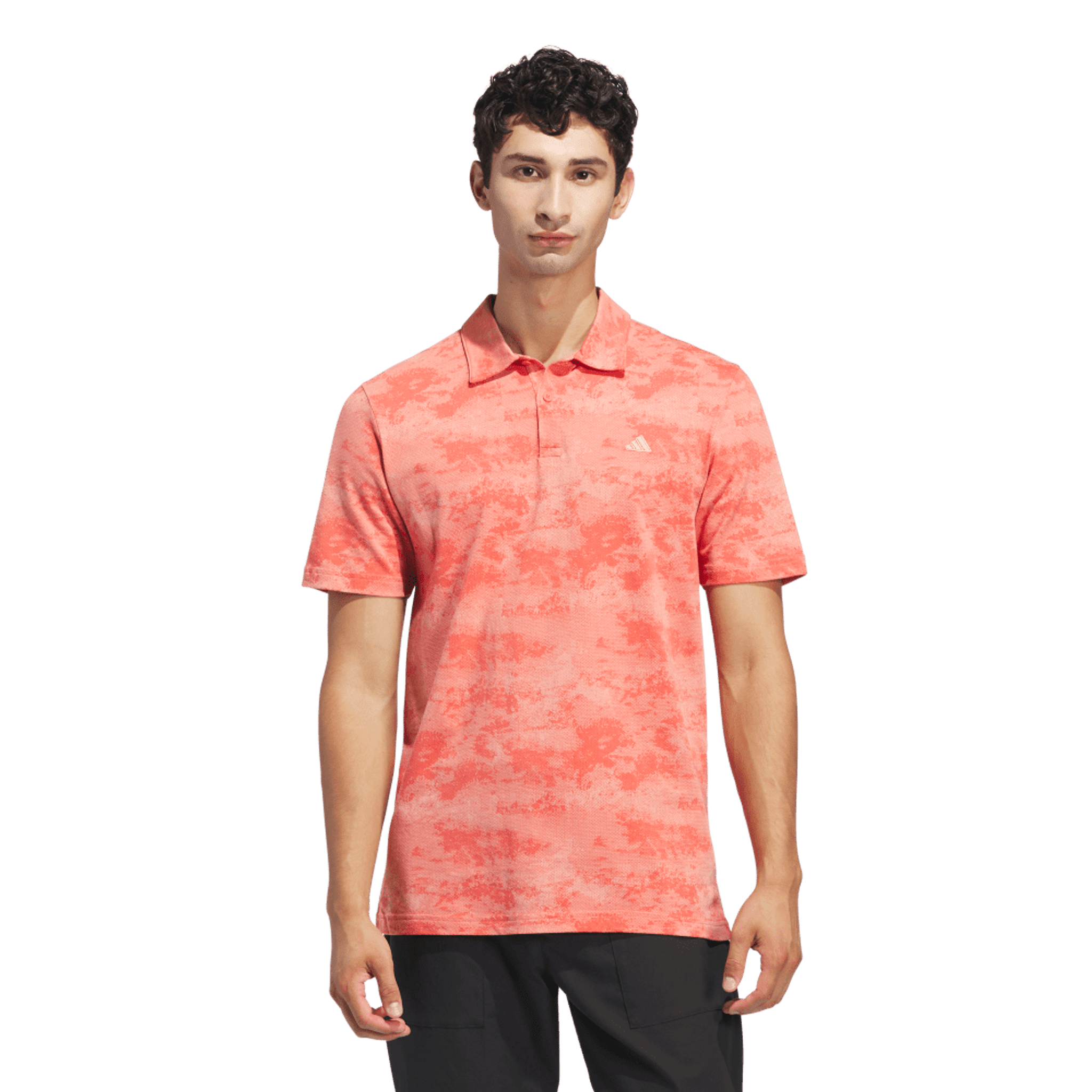 Polo Adidas Go-To stampata da uomo