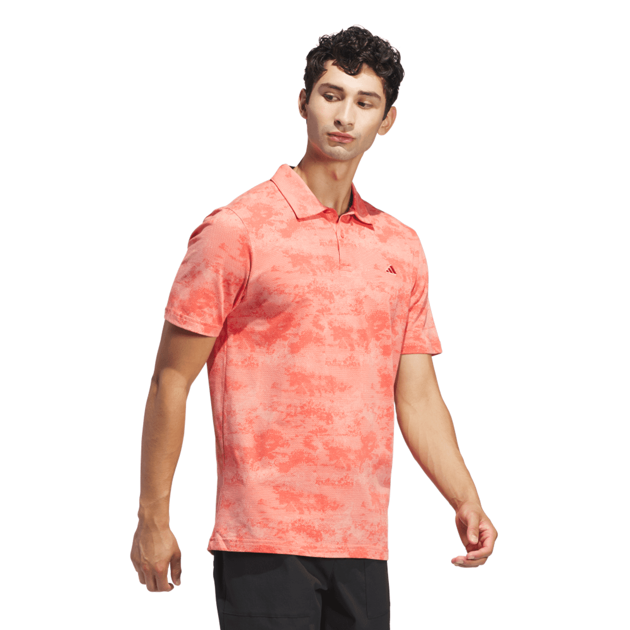 Polo Adidas Go-To stampata da uomo