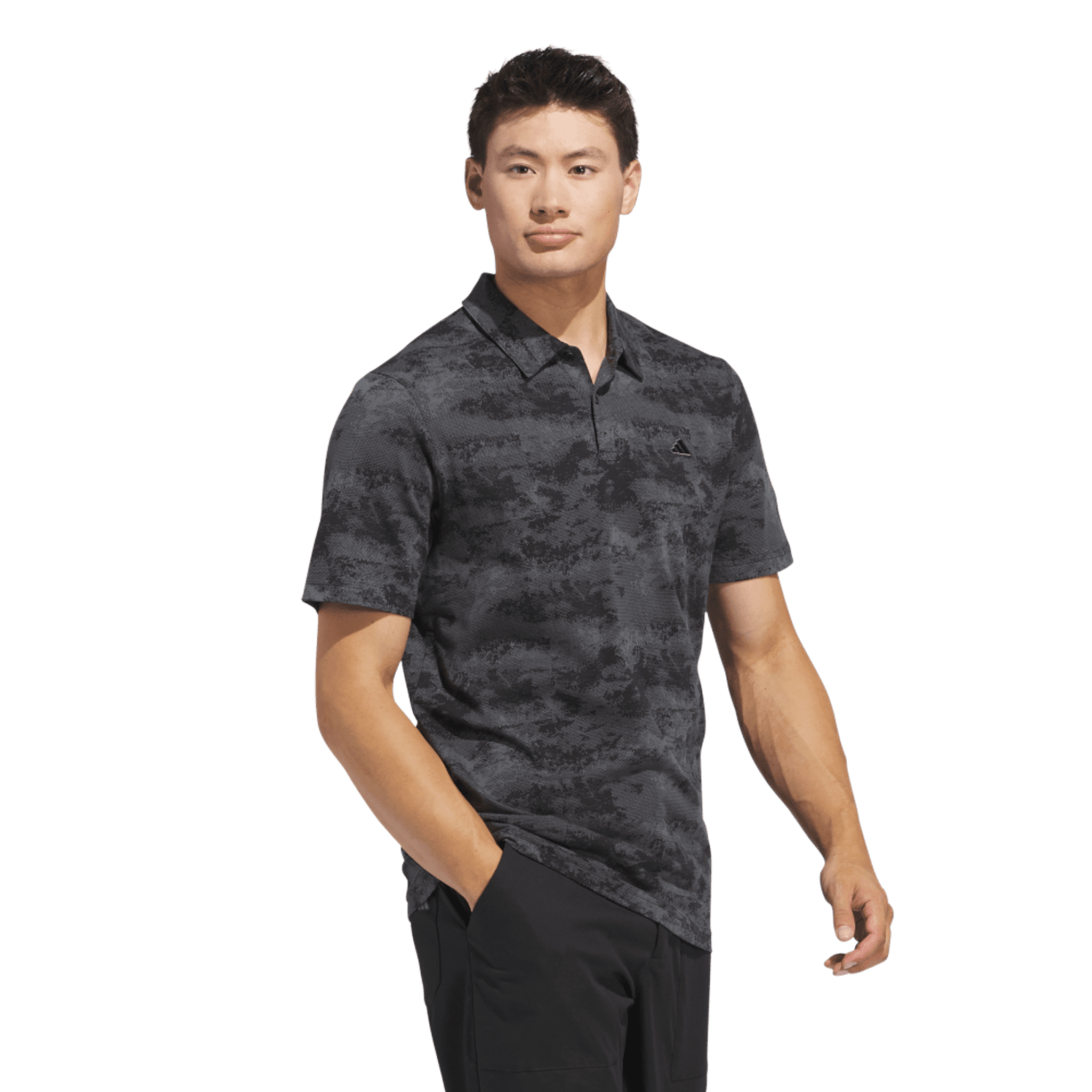Polo Adidas Go-To stampata da uomo