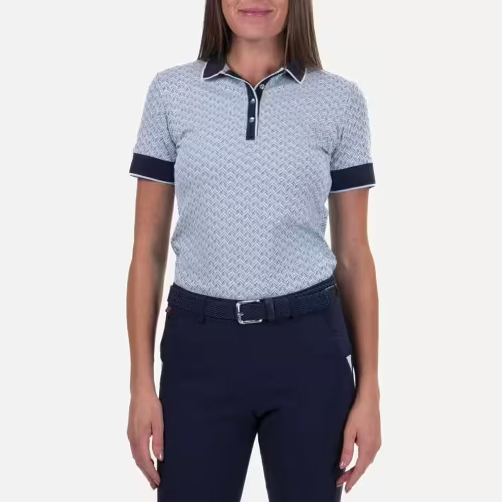 Polo da golf da donna Kjus Ella Structure S/S