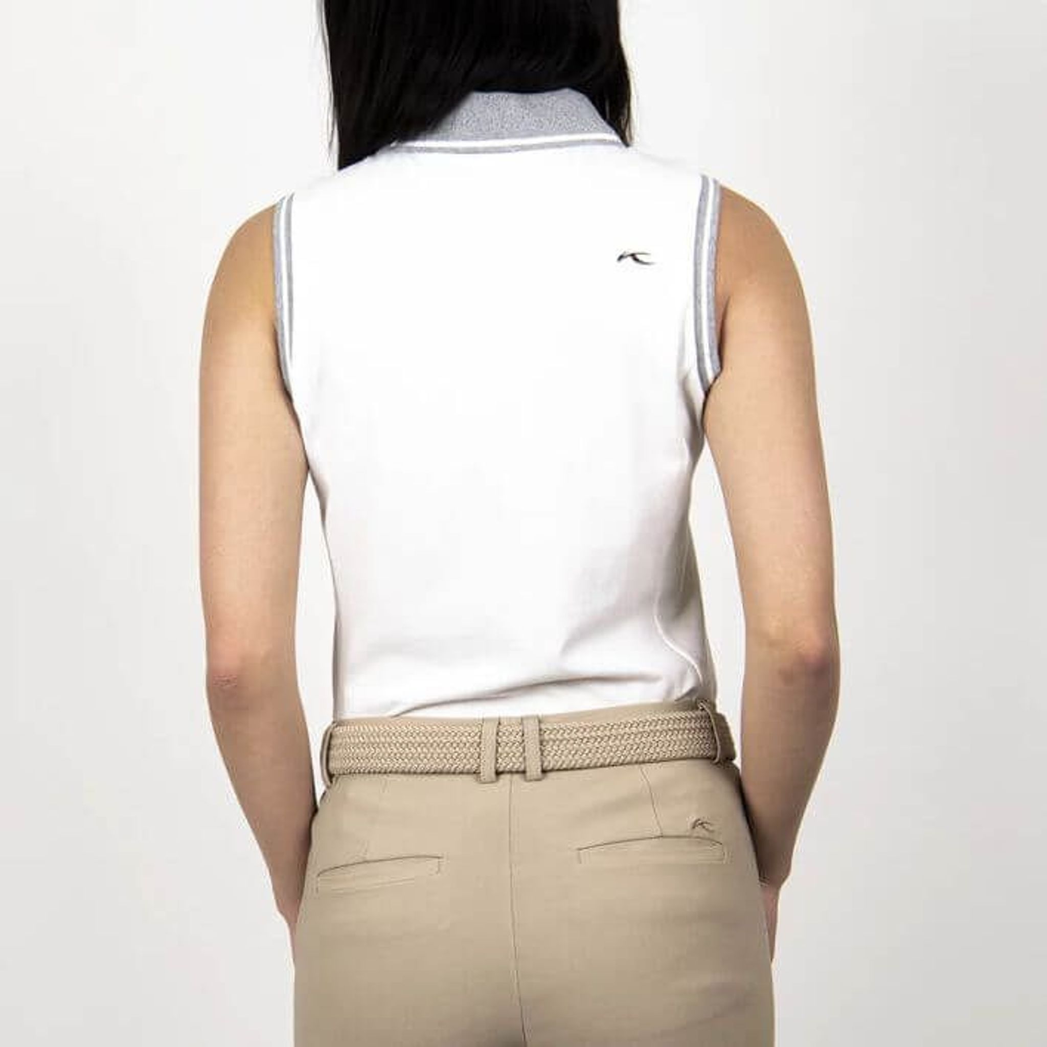 Polo da golf da donna Kjus Vneck S/L