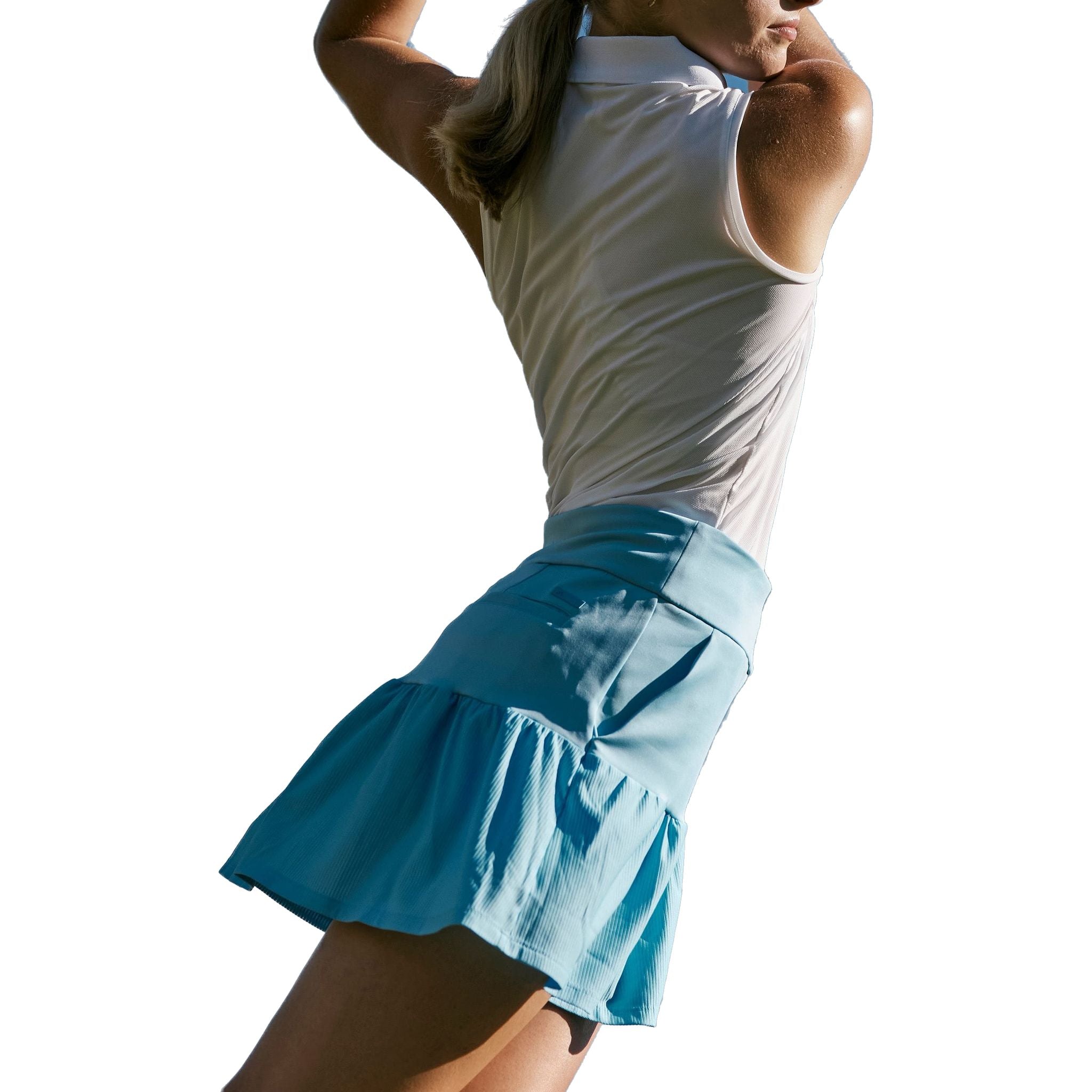 Gonna Adidas Ultimate365 con volant da donna