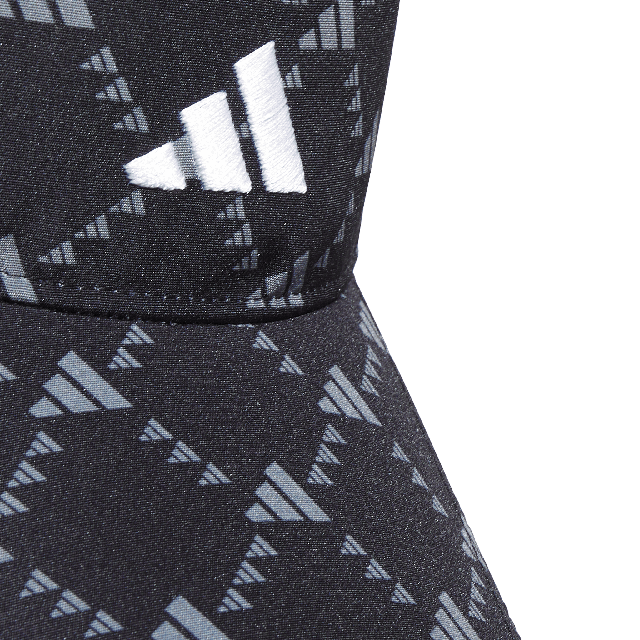 Berretto con visiera da fairway con stampa monogramma Adidas da donna