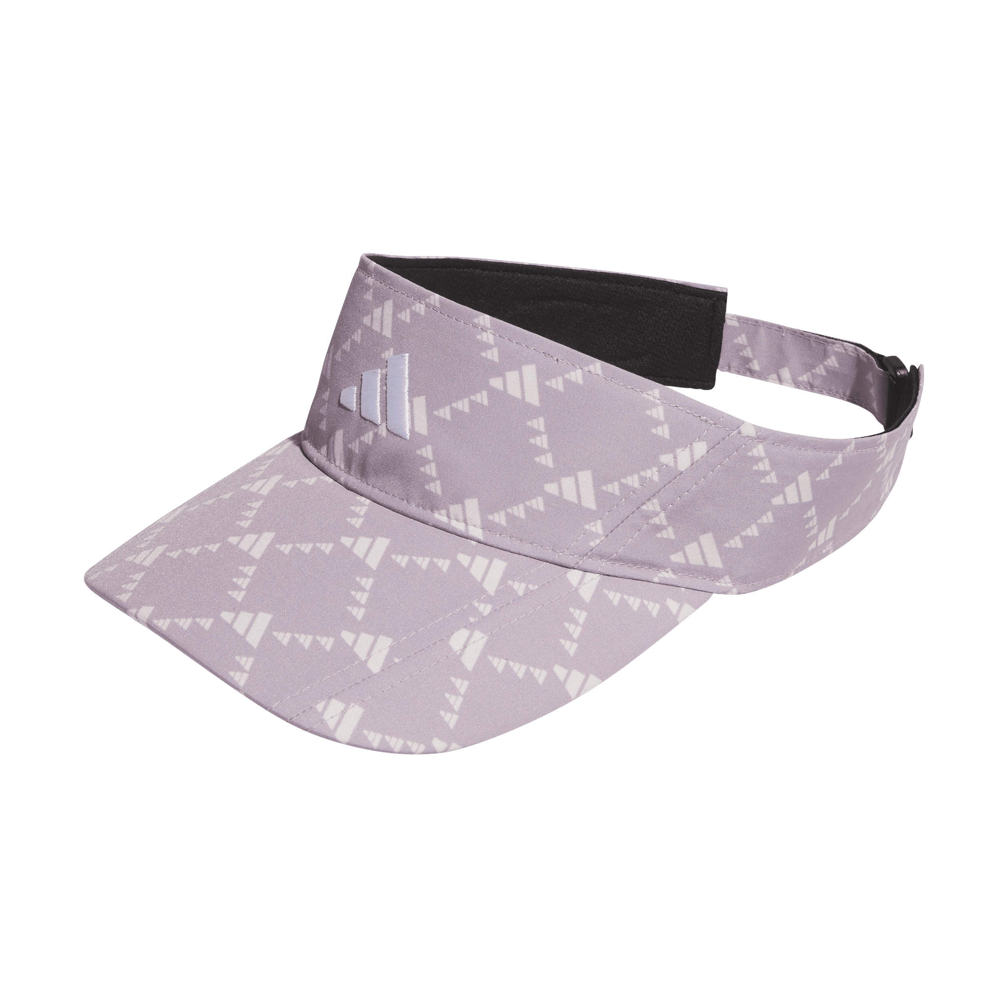 Berretto con visiera da fairway con stampa monogramma Adidas da donna