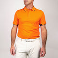 Polo da golf da uomo Kjus Stan S/S (logo frontale).