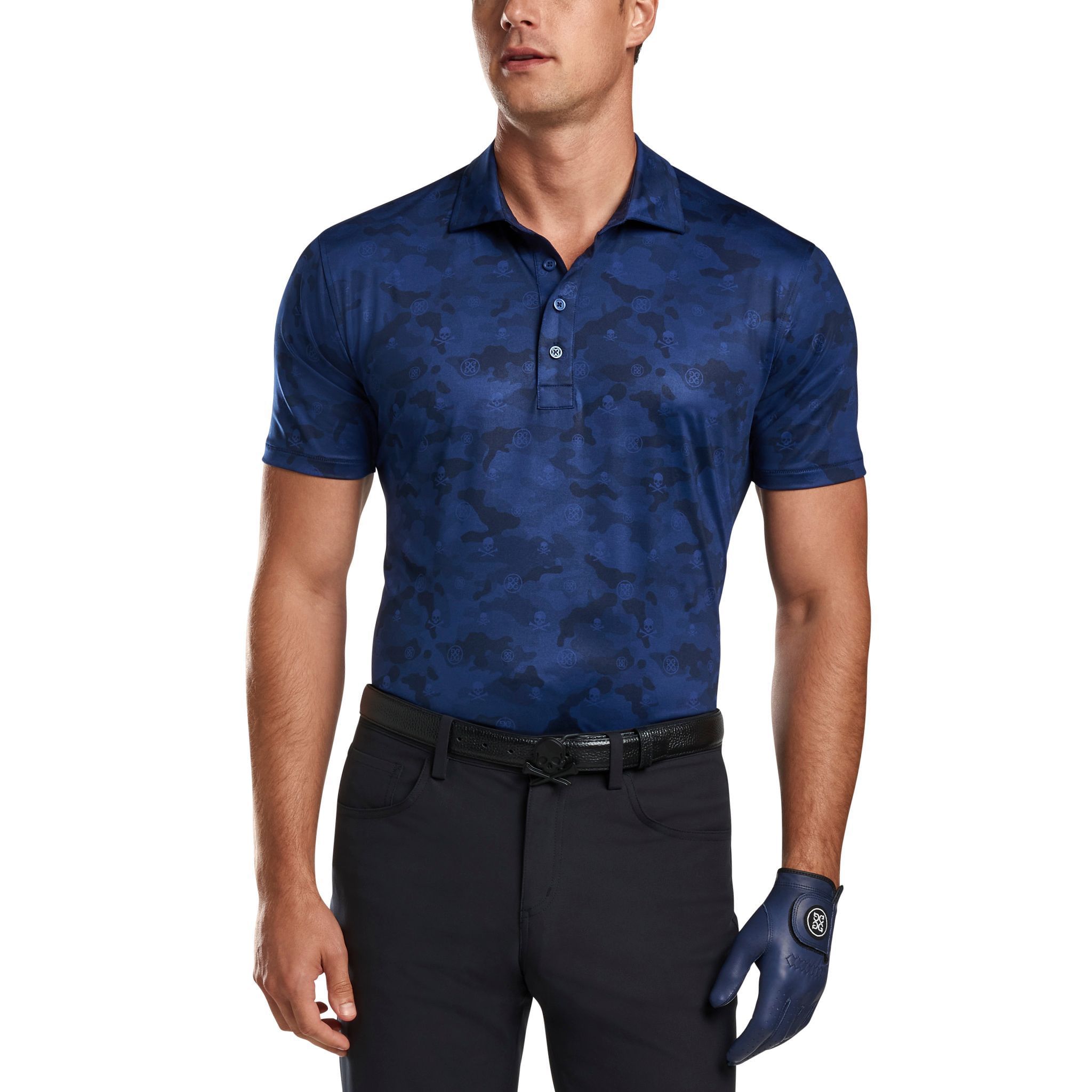 Polo da golf GFORE Icon Camo Jersey