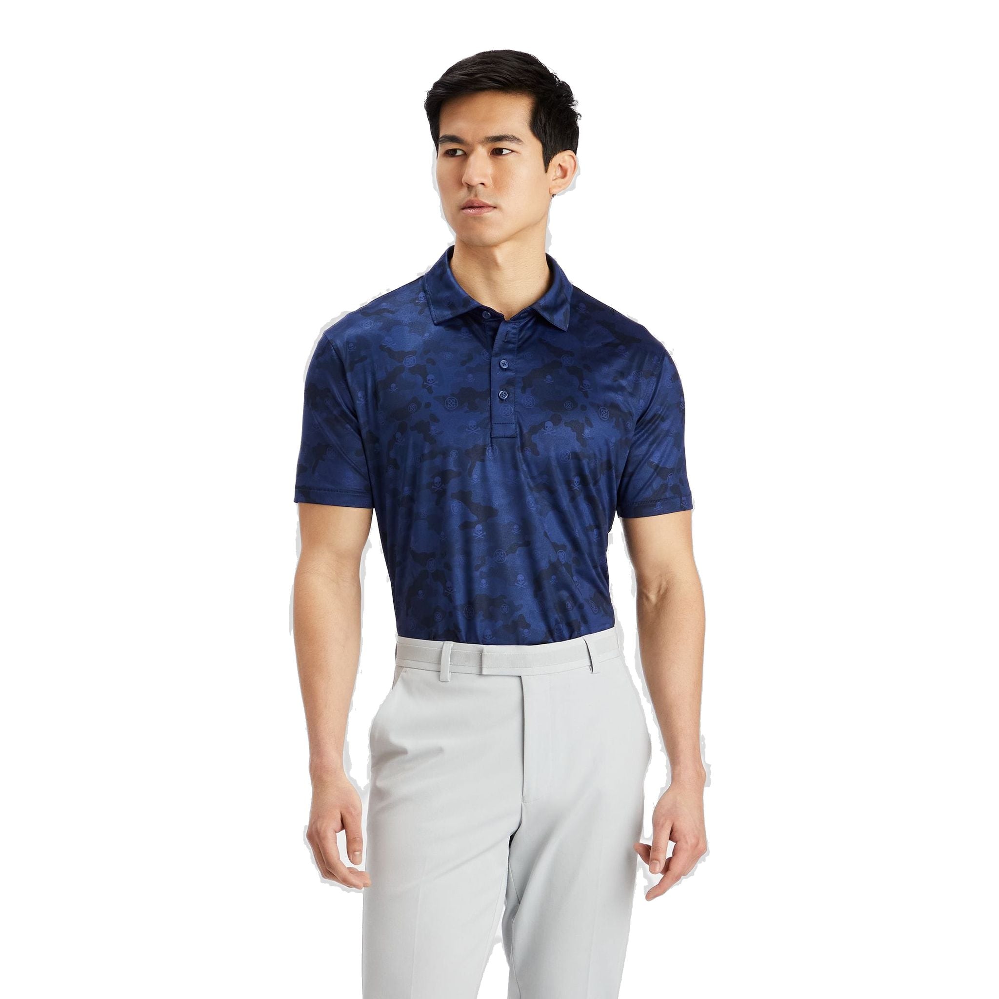 Polo da golf da uomo GFORE Icon Camo Jersey