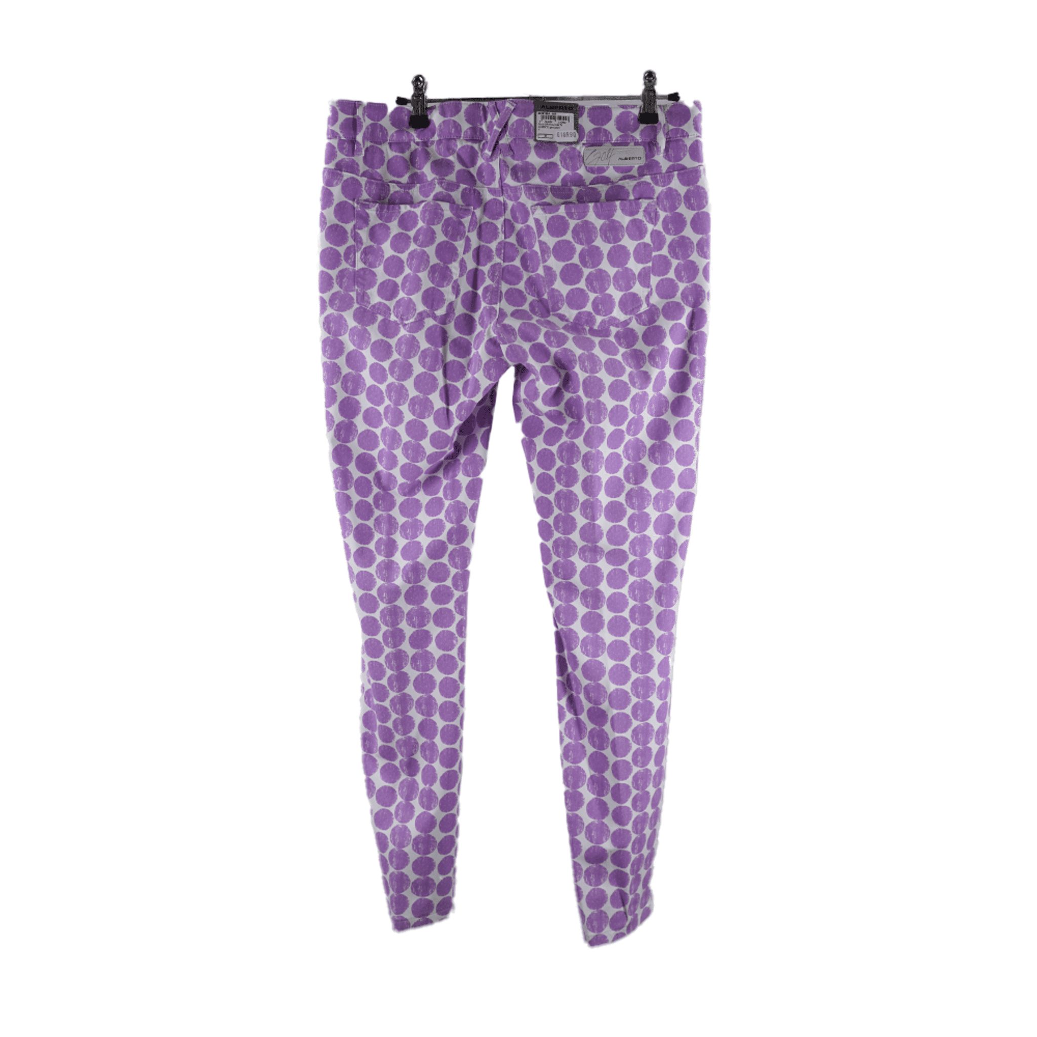Pantaloni da golf Alberto Mona WR Dots da donna
